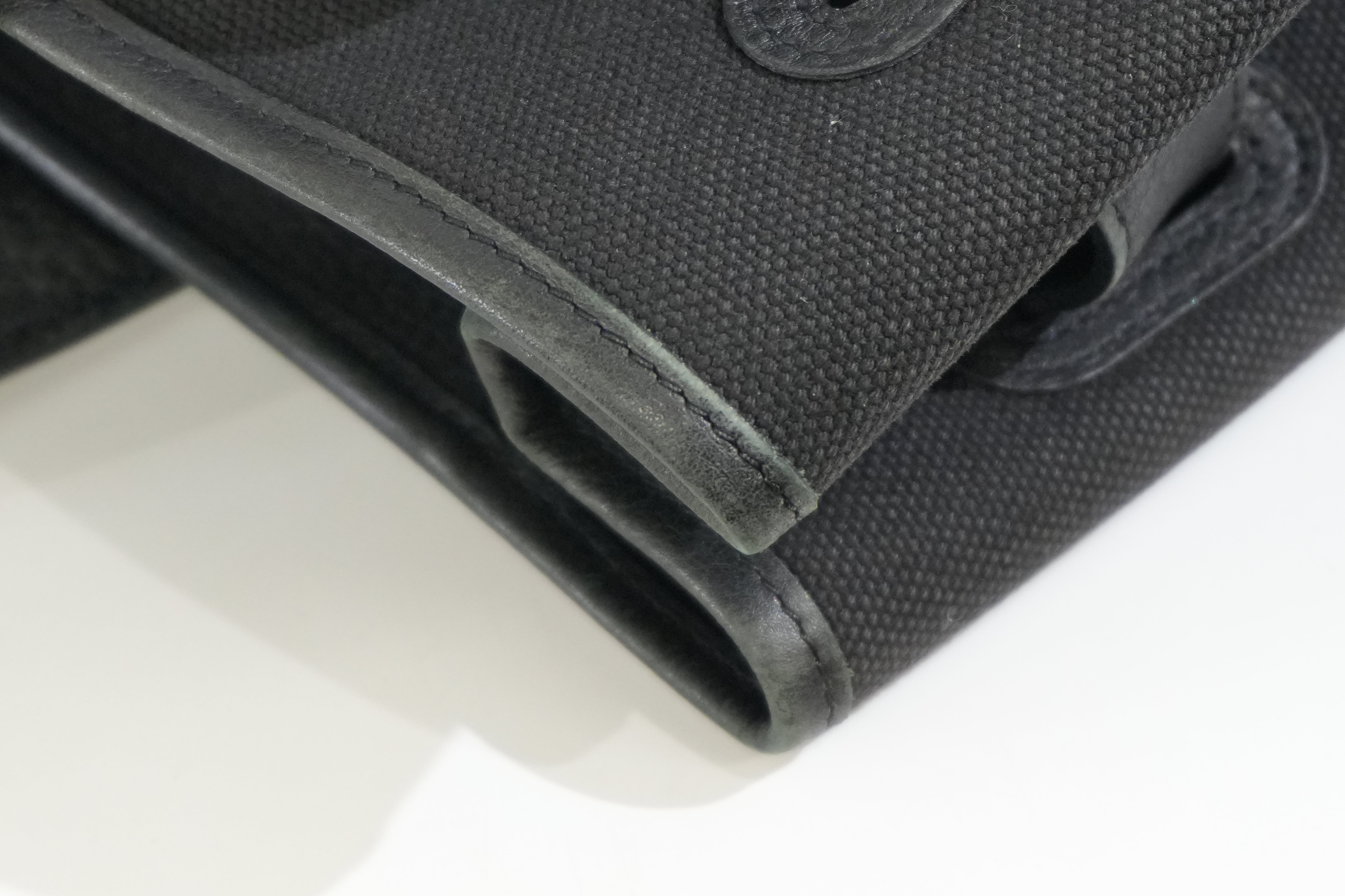 Pre-owned Hermes Petite Ceinture Tote Bag Black