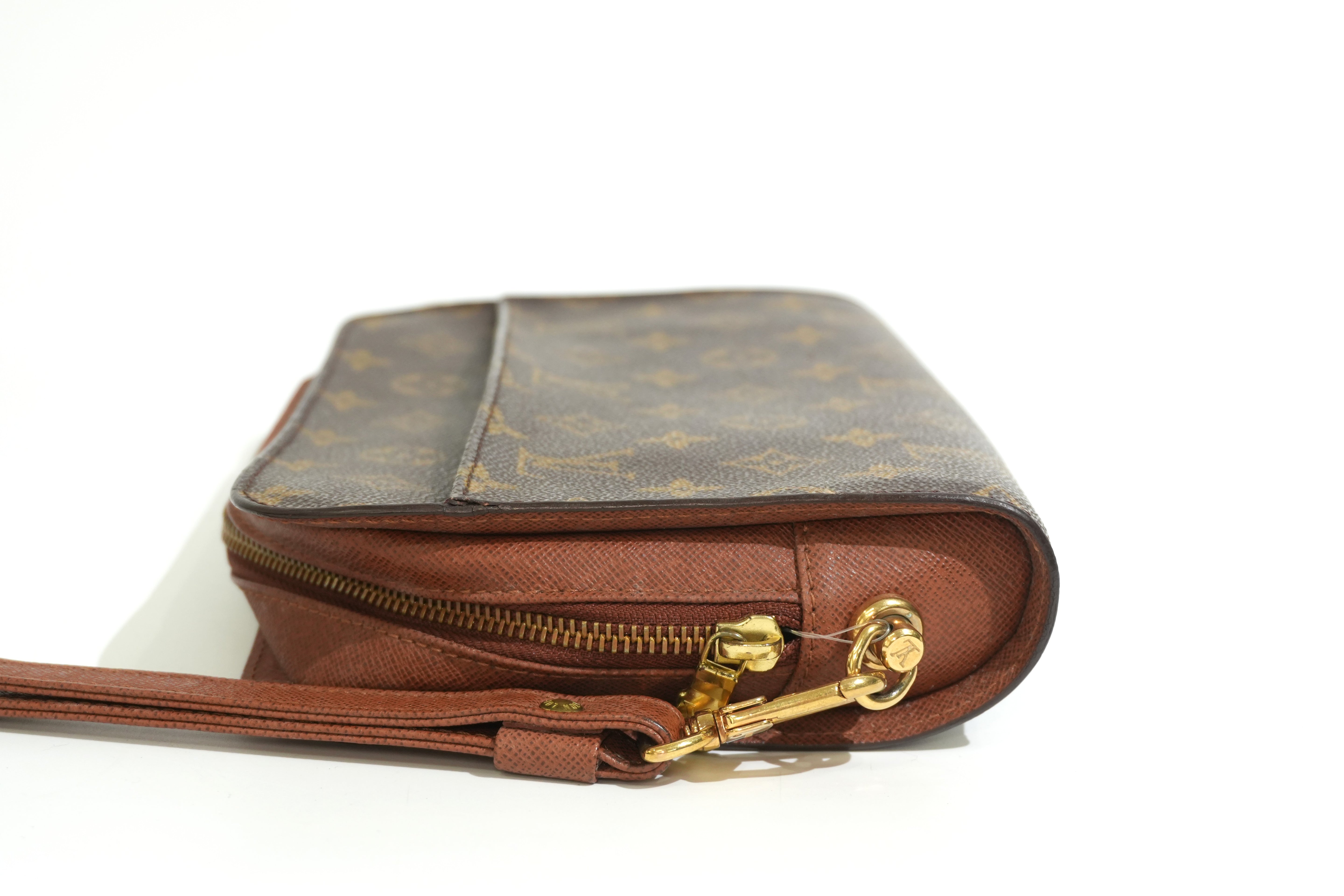 Pre-owned Louis Vuitton Monogram Orsay Clutch