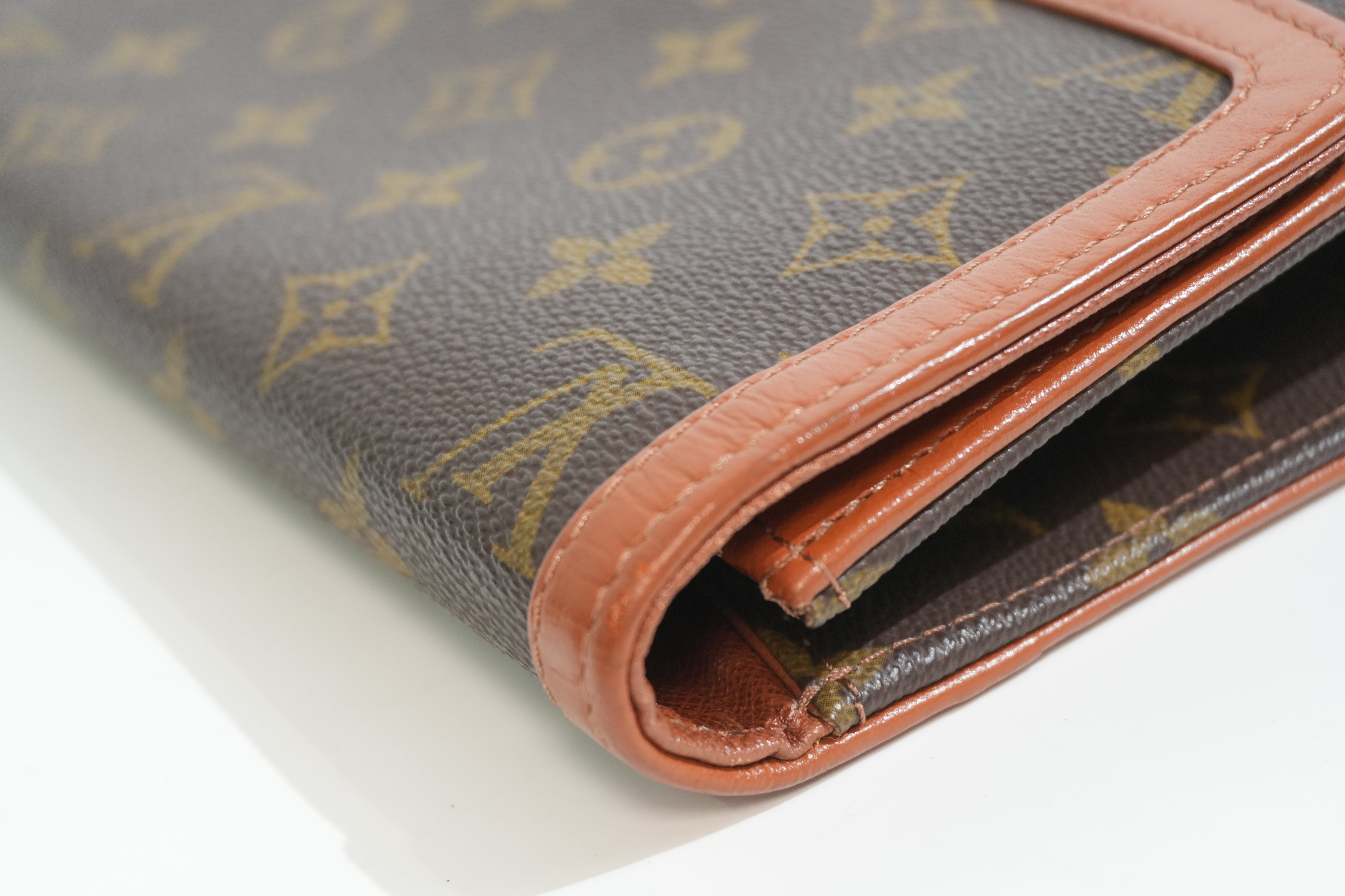 Pre-owned Louis Vuitton Monogram Dome Clutch Bag