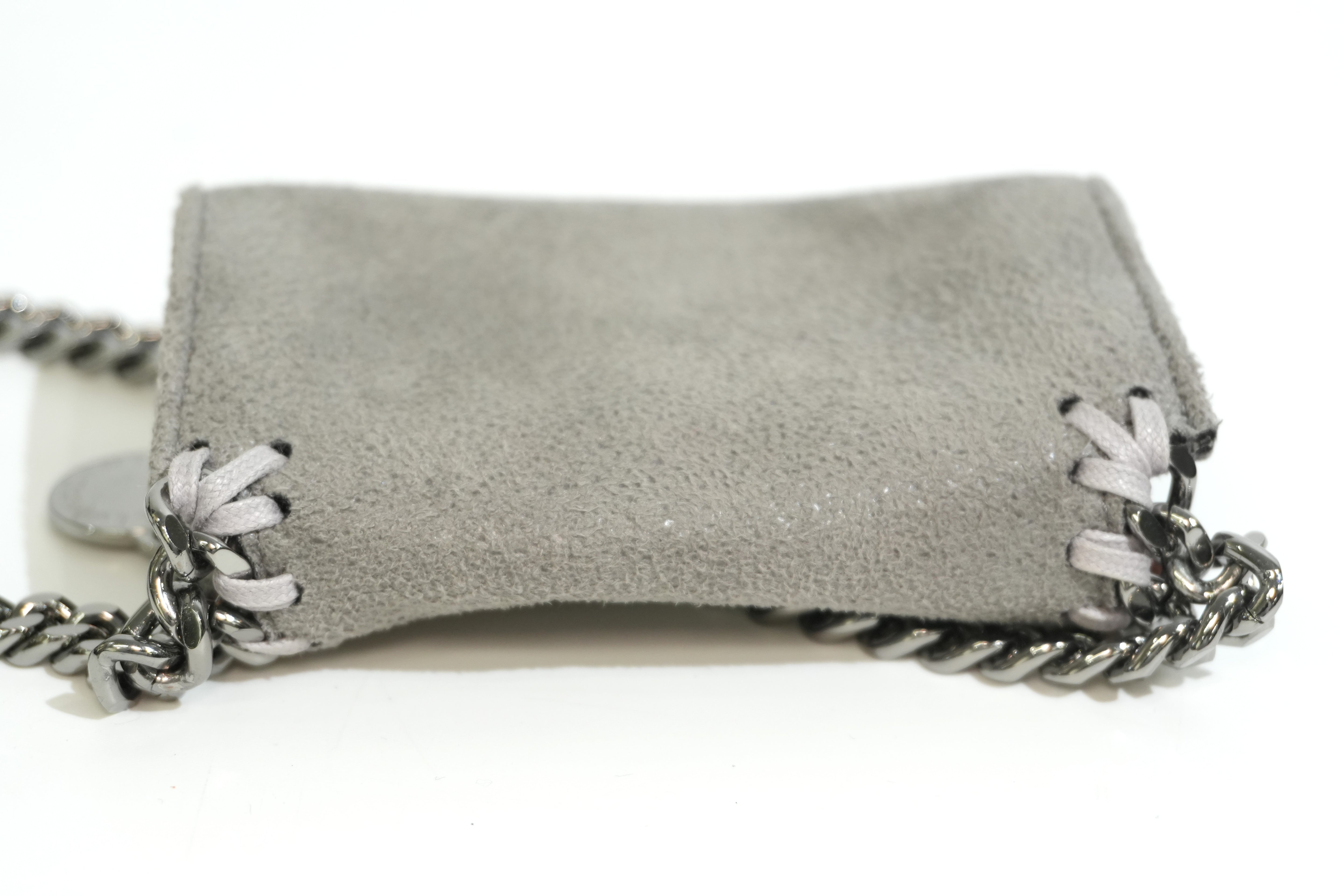 Pre-owned Stella McCartney Chain Shoulder Bag Gray