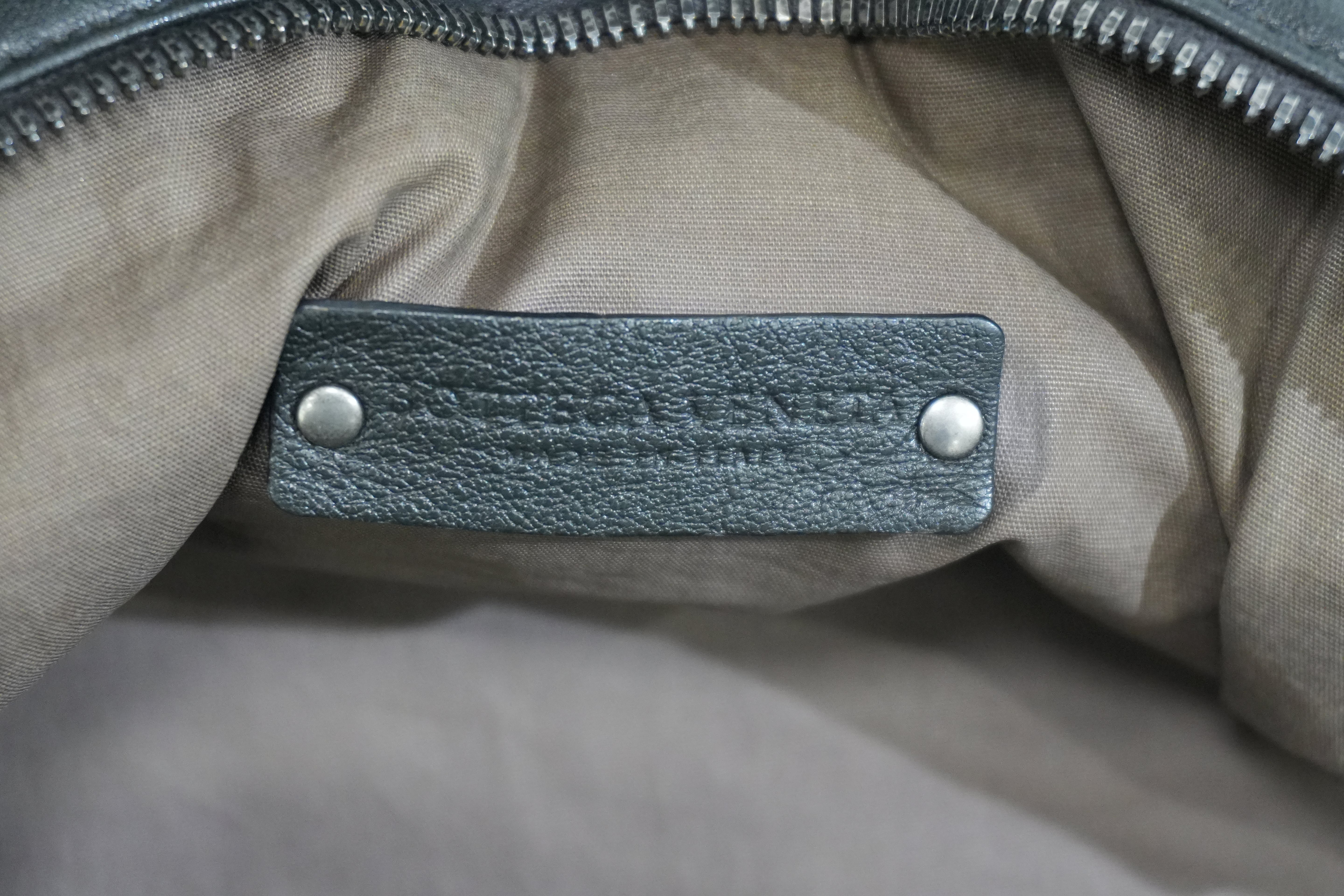 Pre-owned Bottega Two Way Intercciatio Shoulder Bag Gray