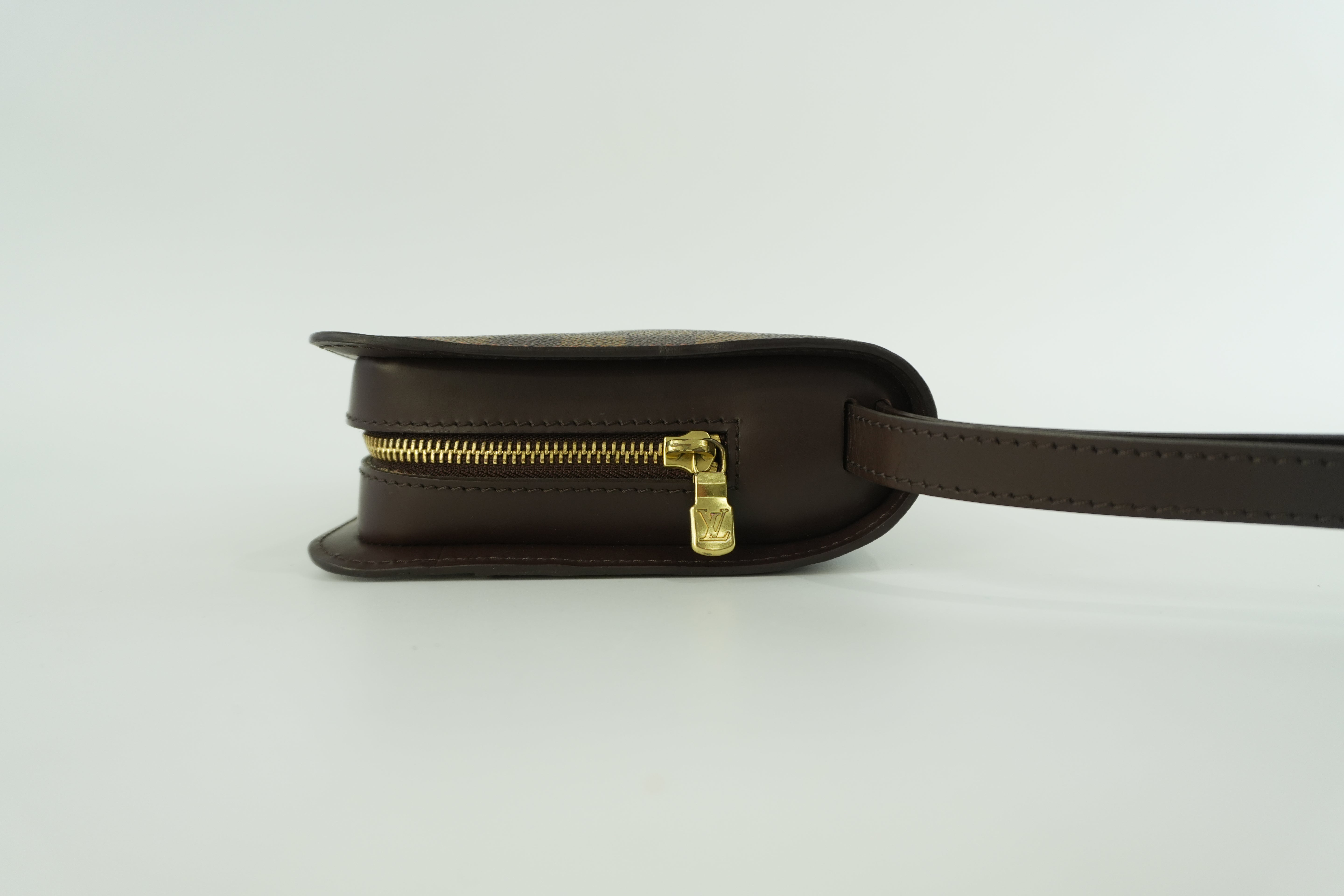 Pre-owned Louis Vuitton Damier Ebene Saint Louis Clutch Bag