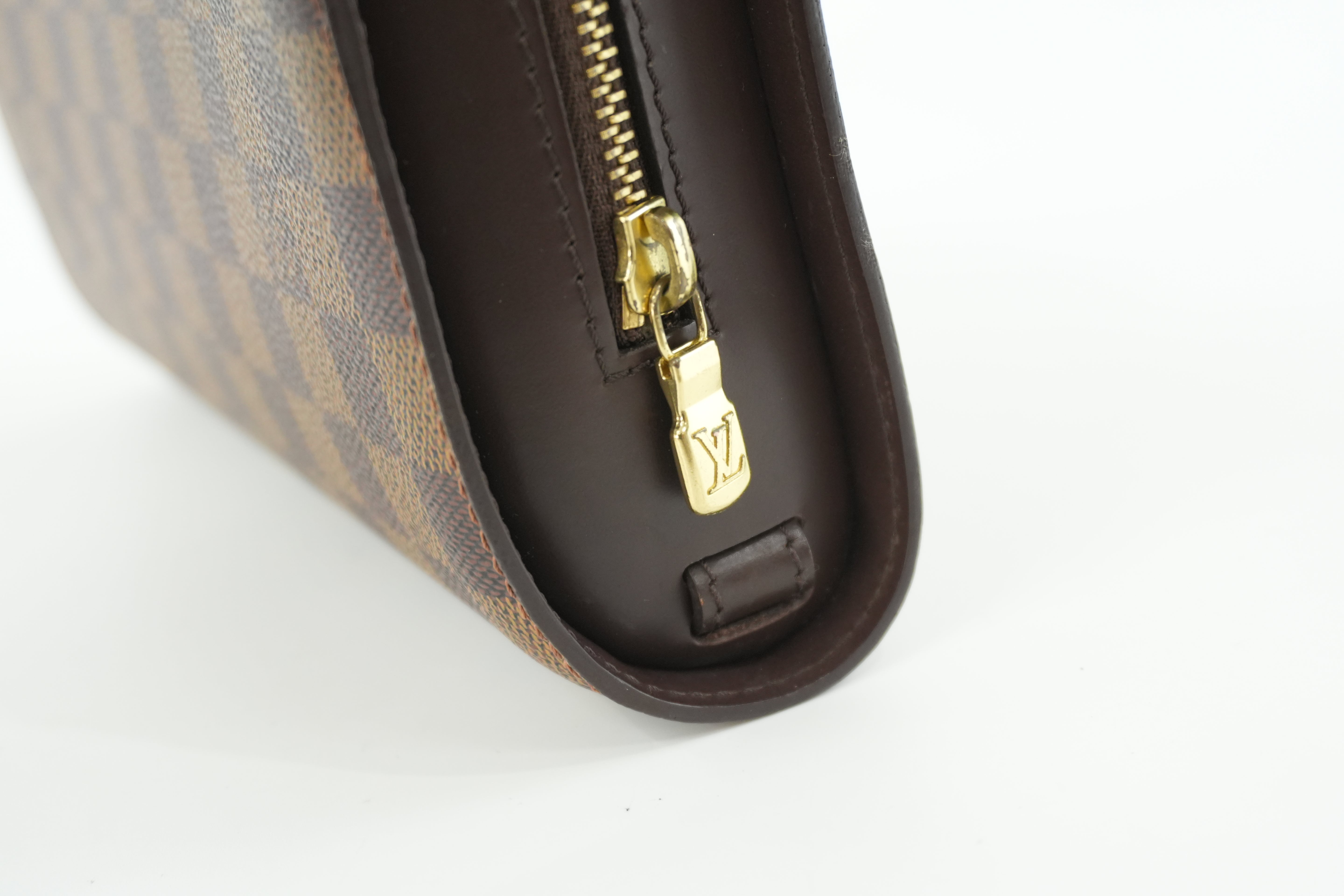 Pre-owned Louis Vuitton Damier Ebene Saint Louis Clutch Bag