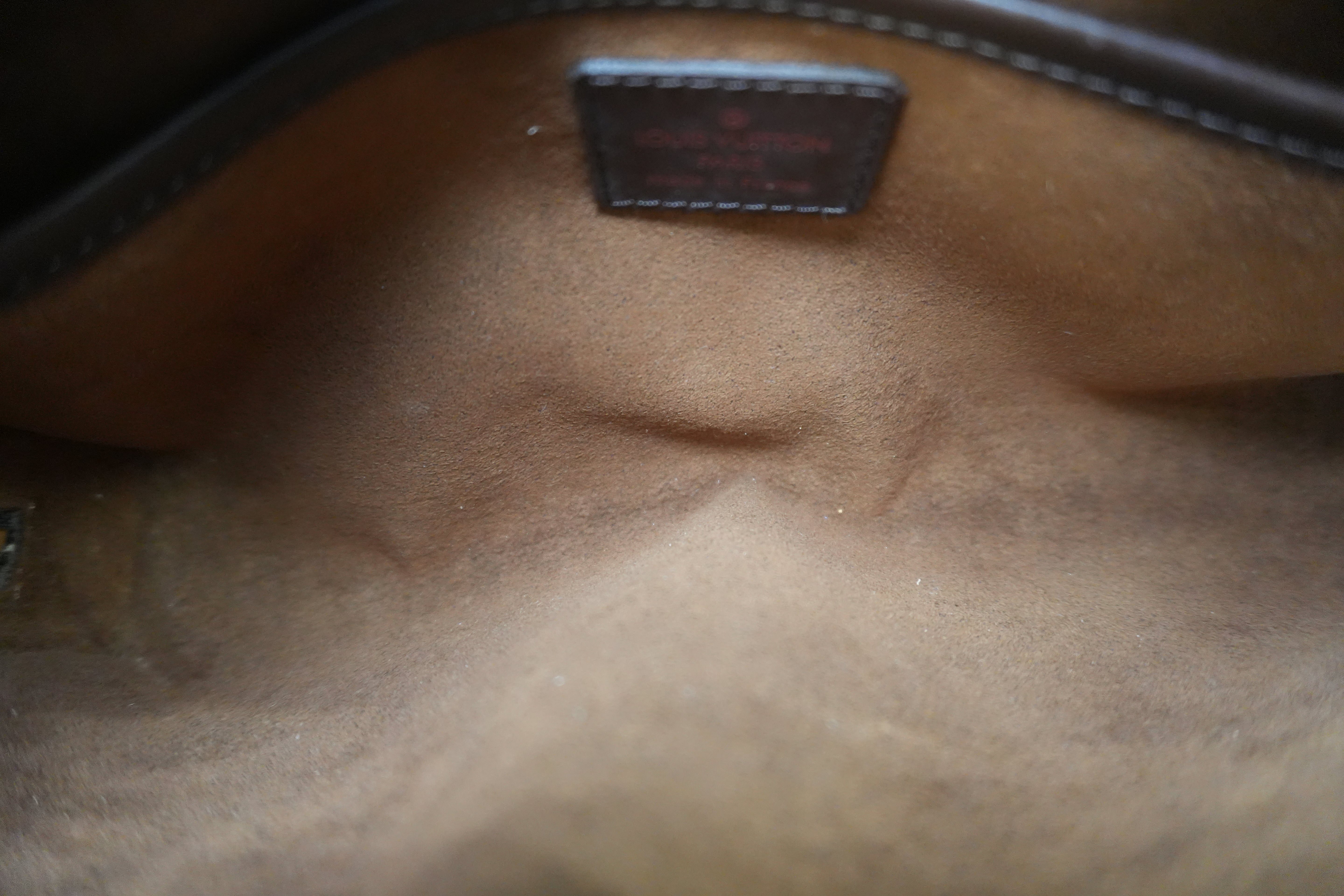 Pre-owned Louis Vuitton Damier Ebene Saint Louis Clutch Bag