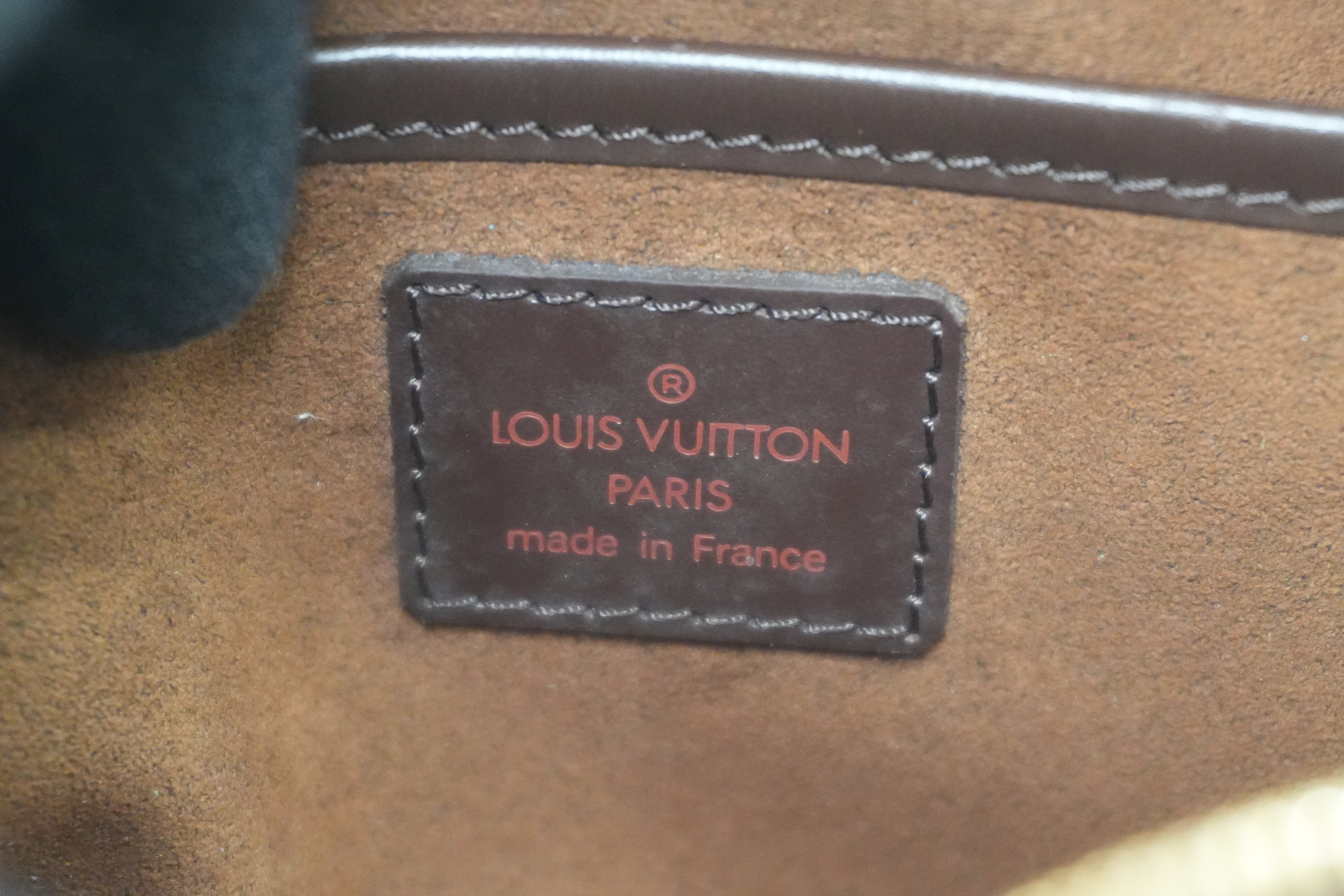 Pre-owned Louis Vuitton Damier Ebene Saint Louis Clutch Bag