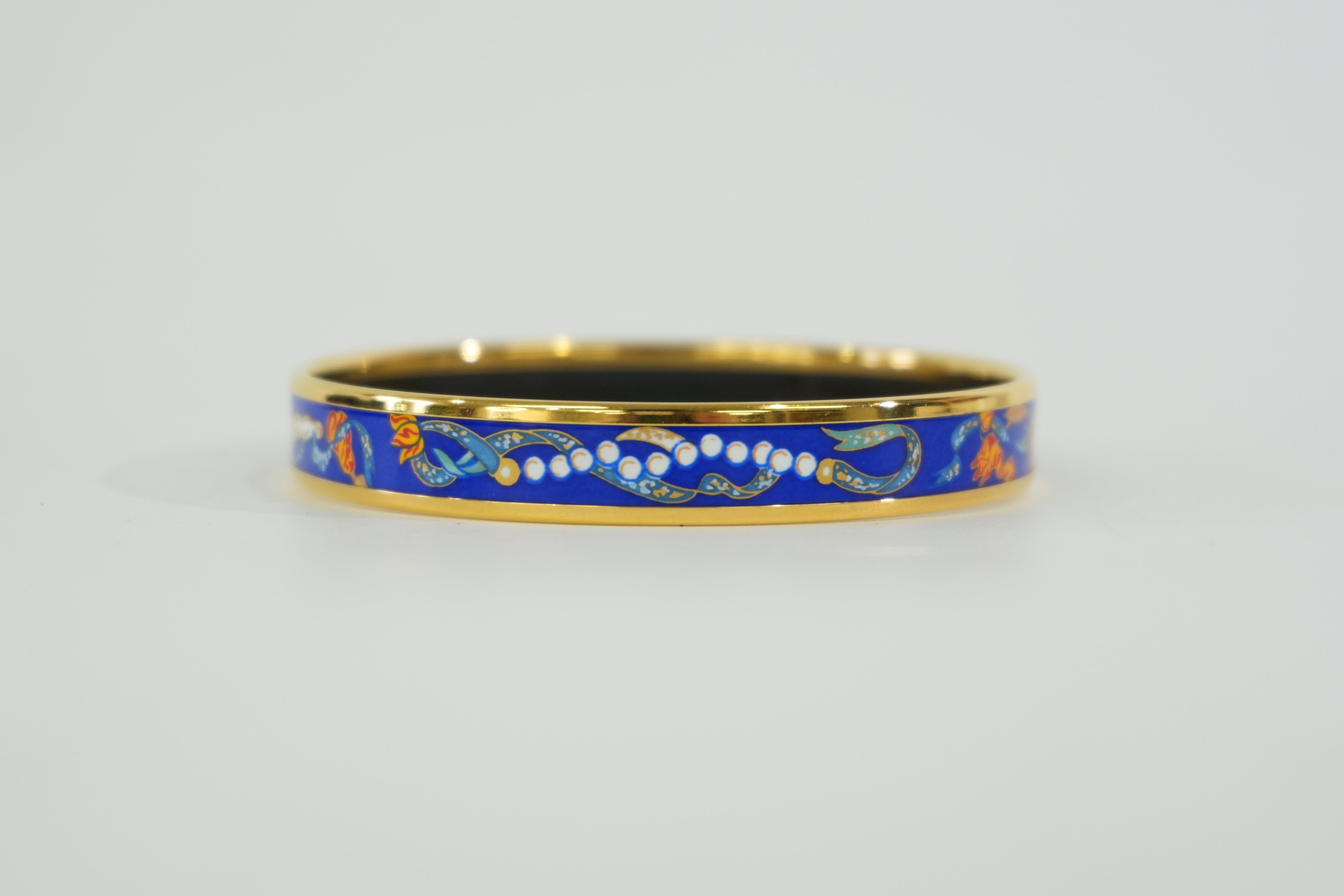 Pre-owned Hermes Bangle Blue