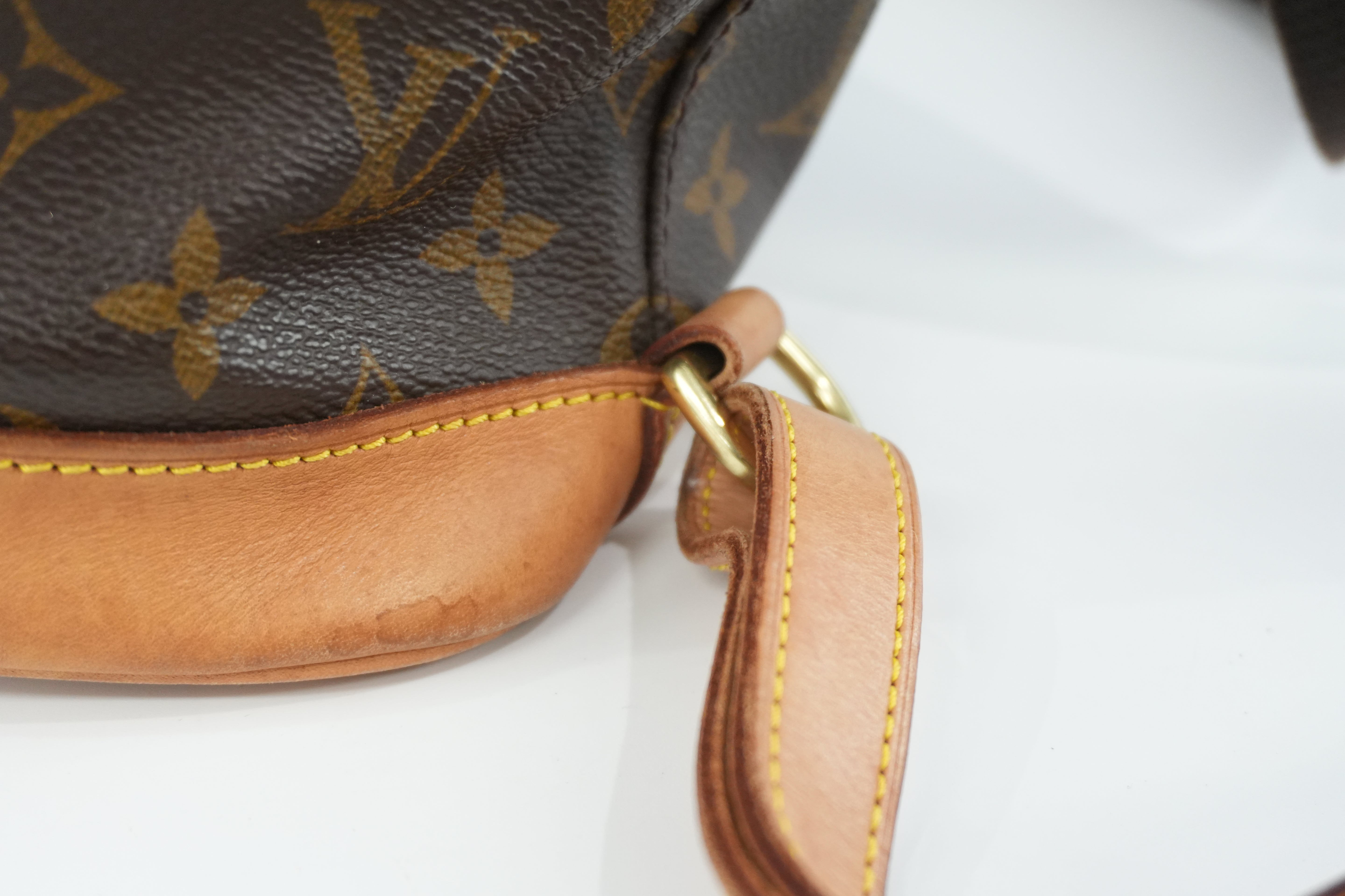 Louis Vuitton Monogram Montsouris GM Backpack Used