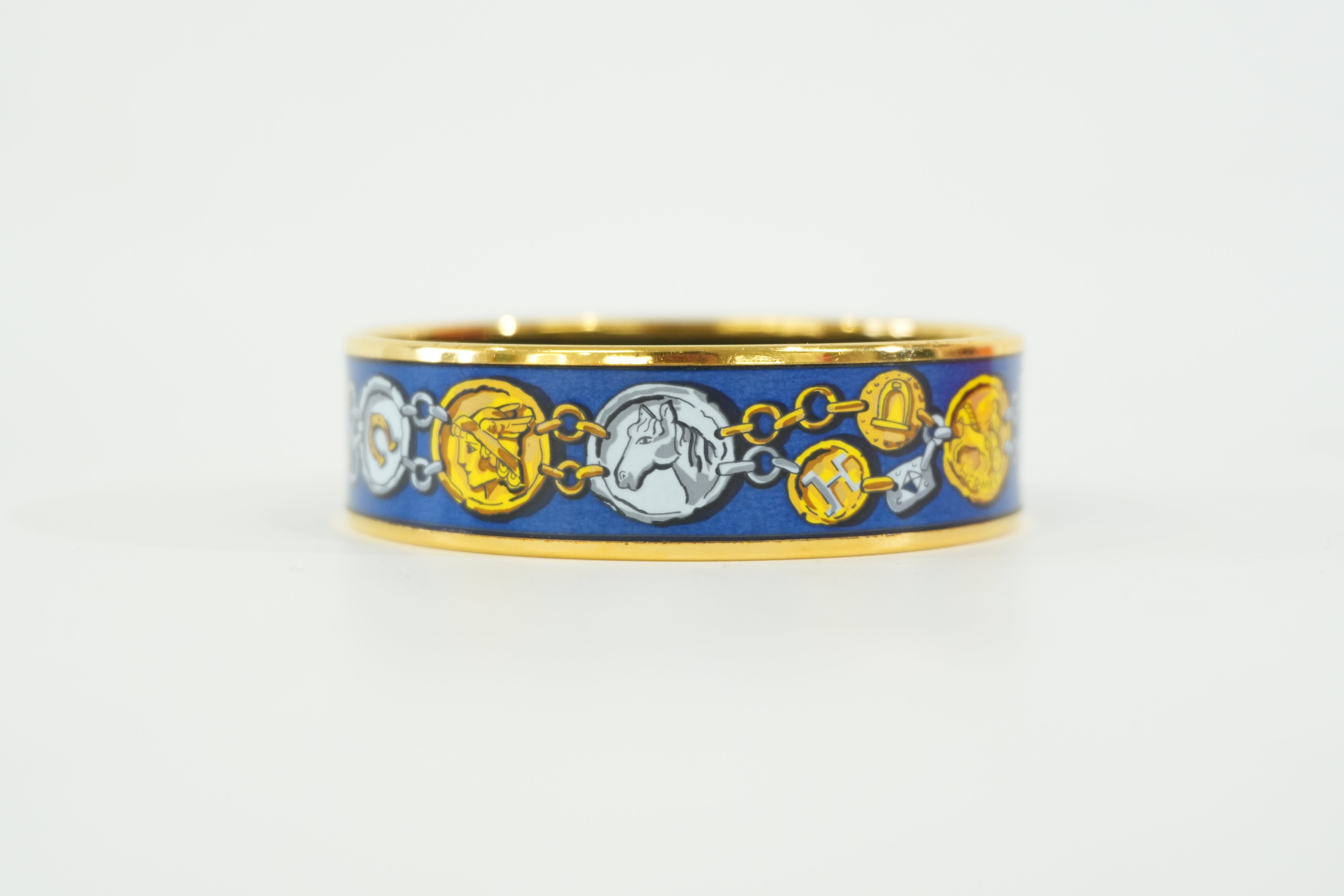 Pre-owned Hermes Bangle Blue