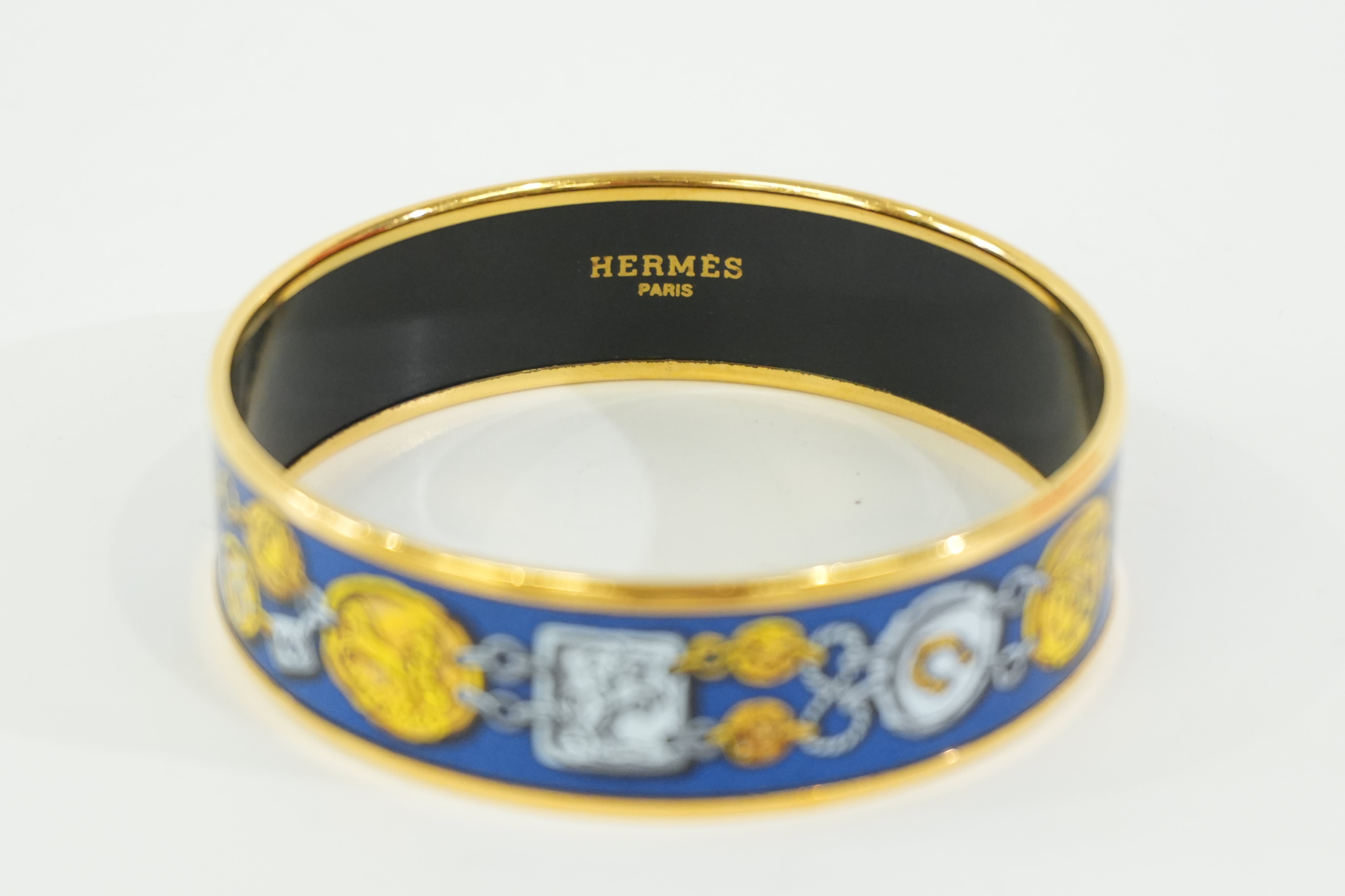 Pre-owned Hermes Bangle Blue