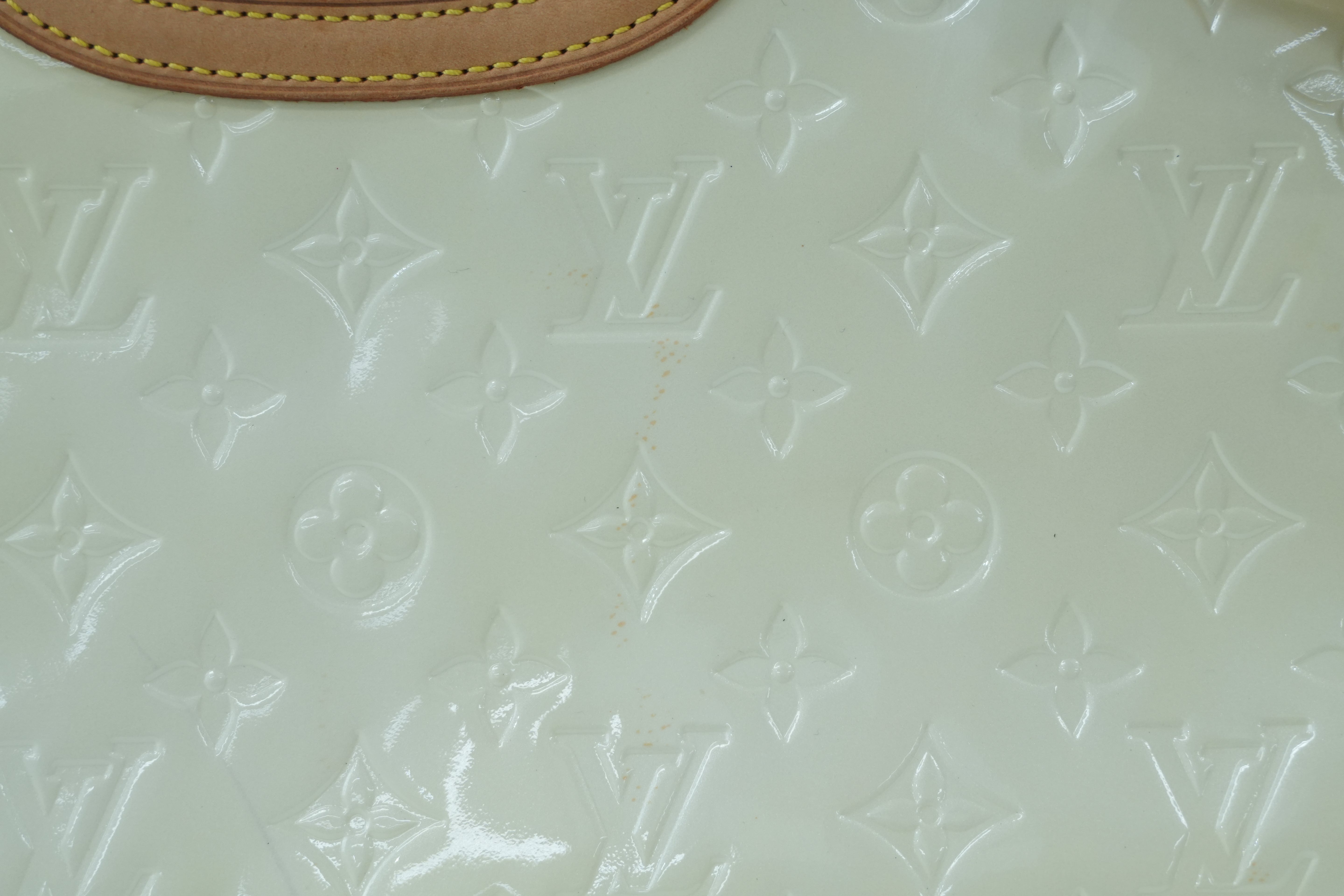 Louis Vuitton Roxbury Vernis Two Way Shoulder Bag Yellow Used