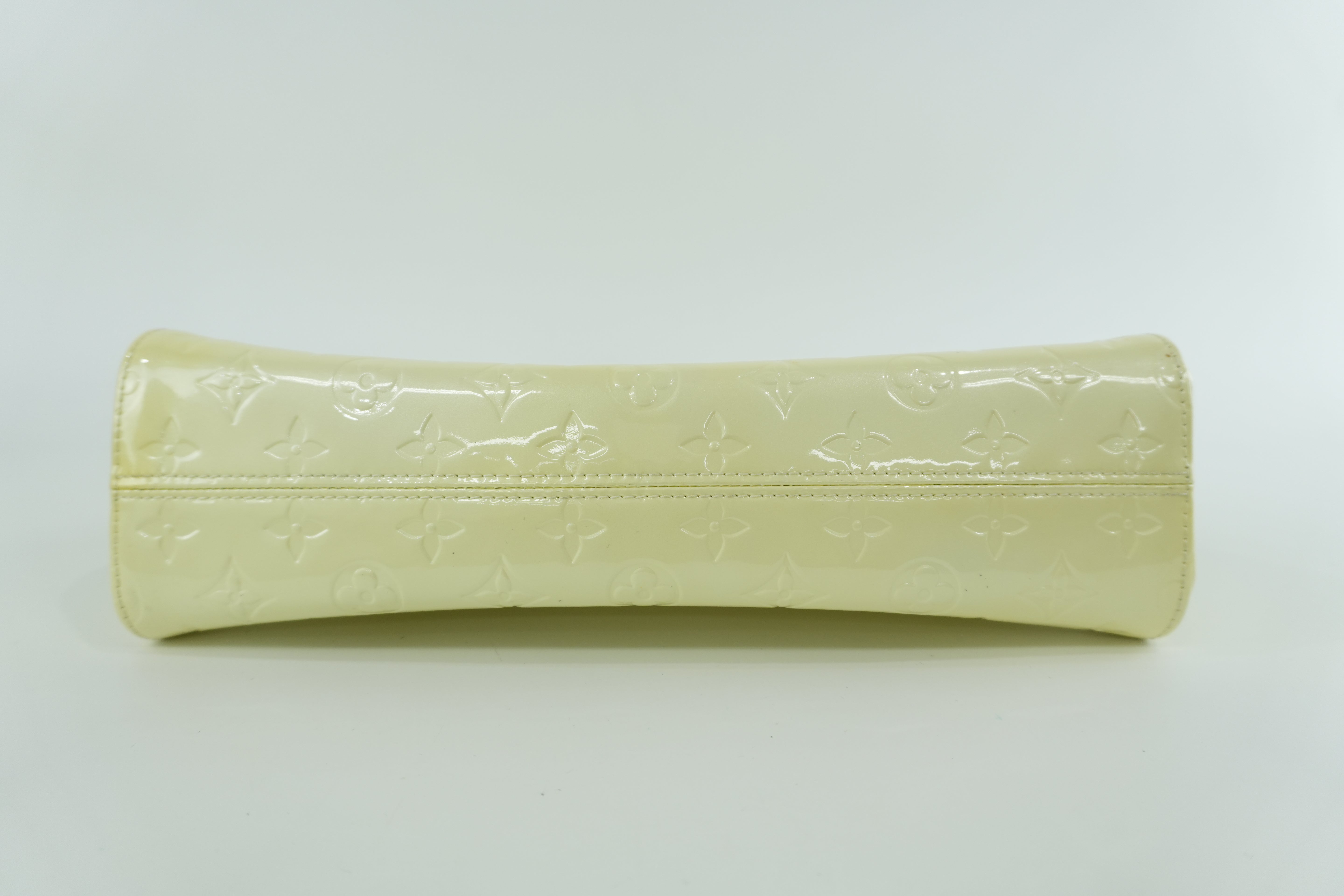 Louis Vuitton Roxbury Vernis Two Way Shoulder Bag Yellow Used