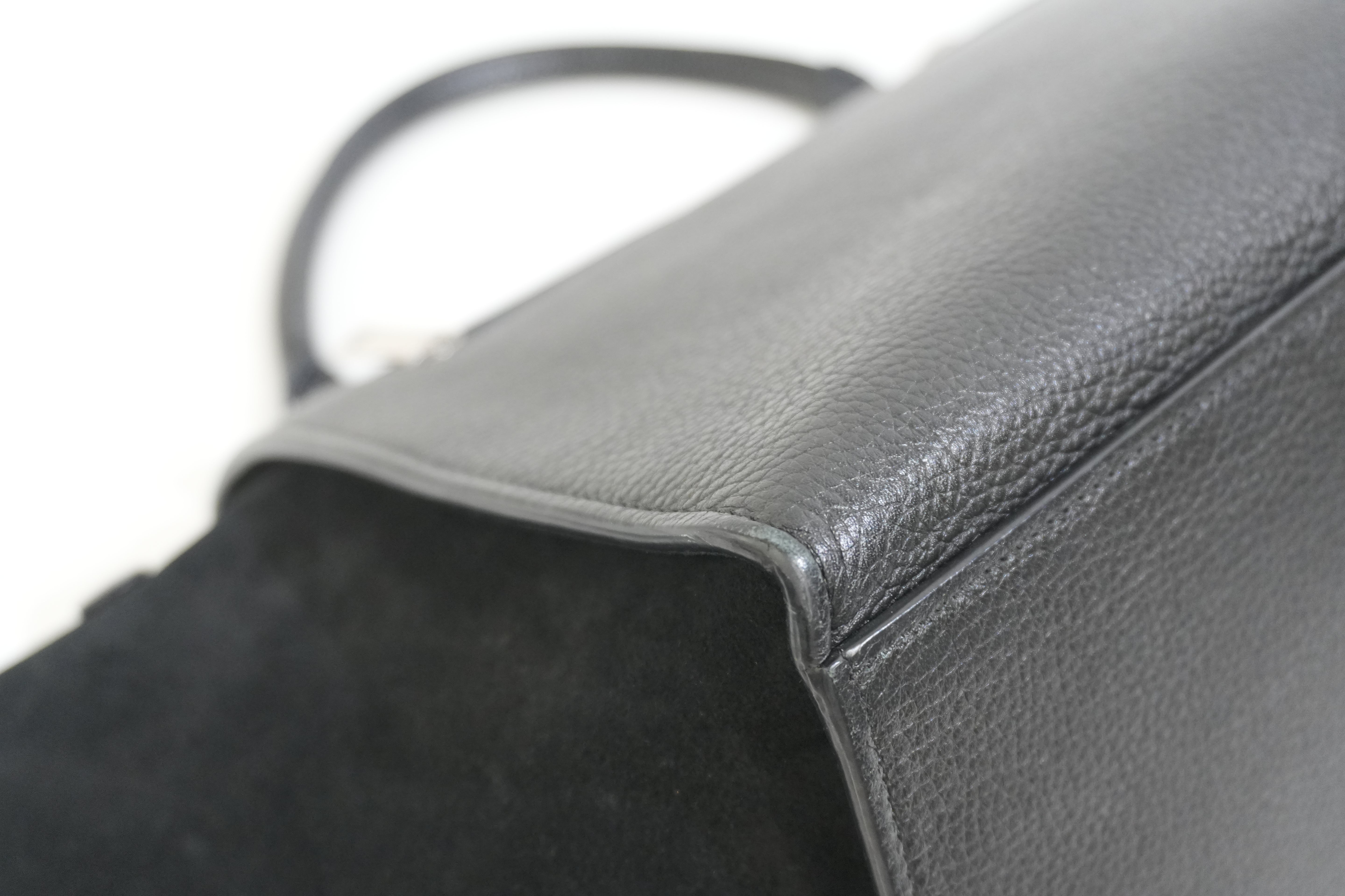 Pre-owned Celine Leather Trapeze Handbag Black