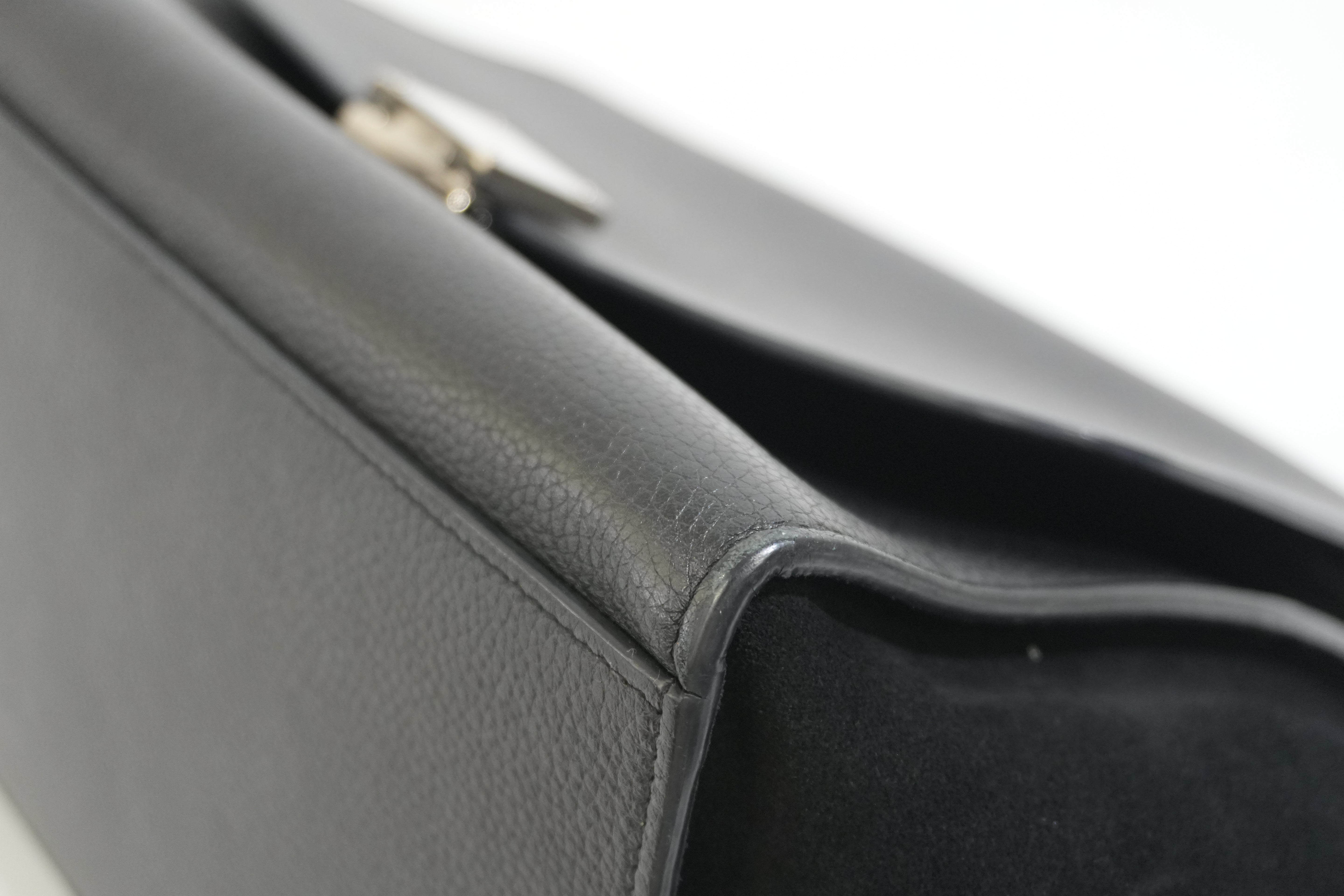 Pre-owned Celine Leather Trapeze Handbag Black