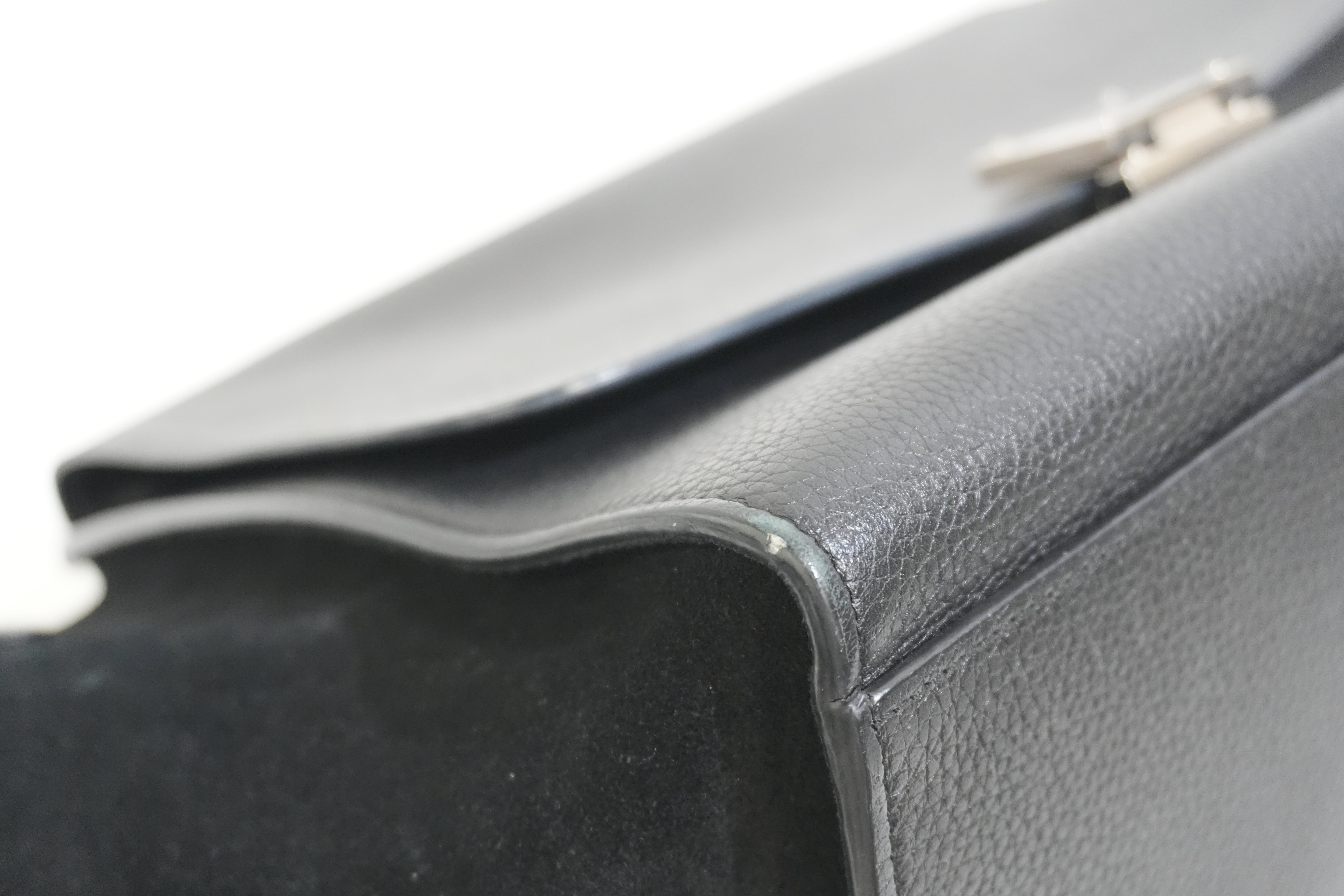Pre-owned Celine Leather Trapeze Handbag Black