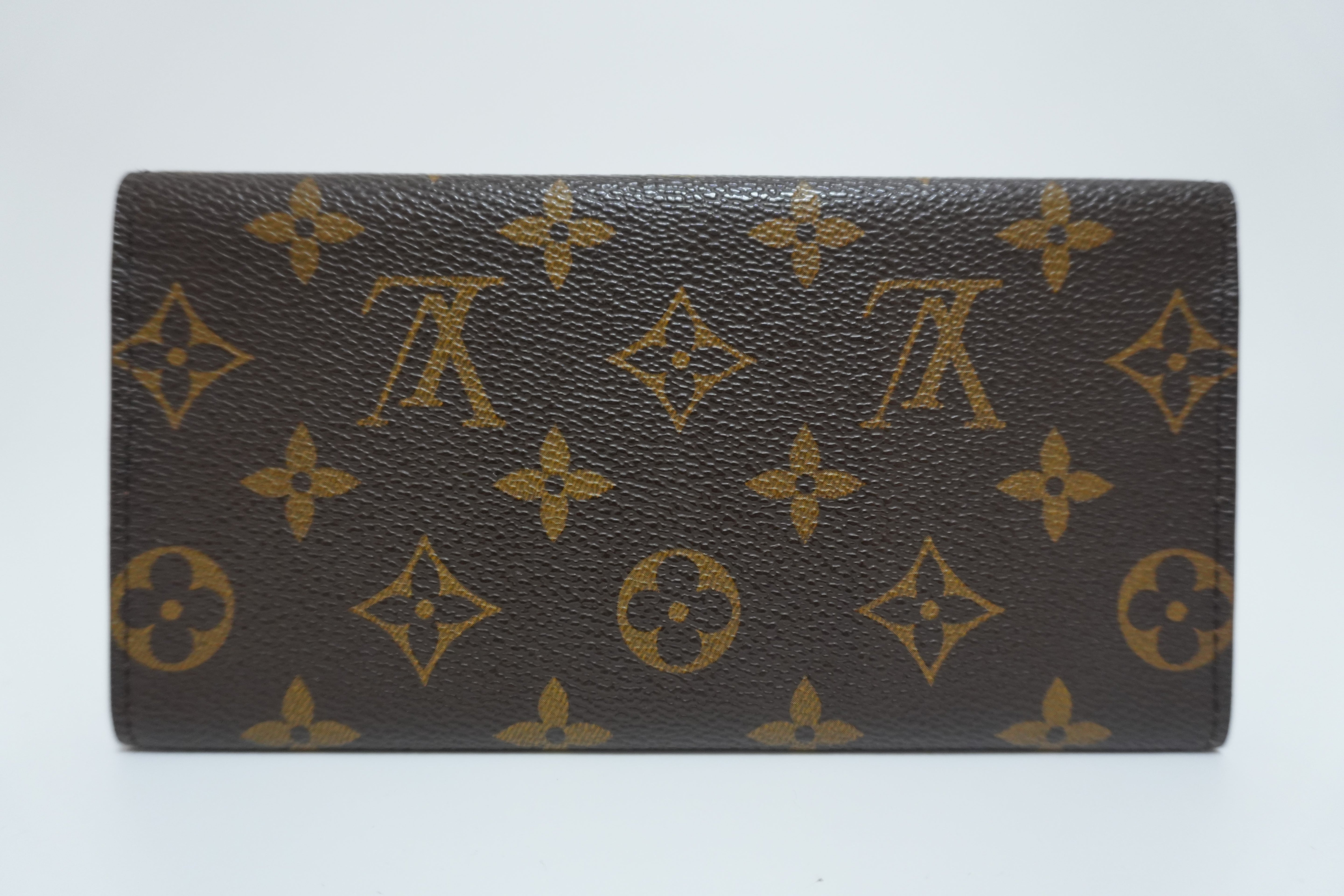 Louis Vuitton Monogram Long Wallet Used