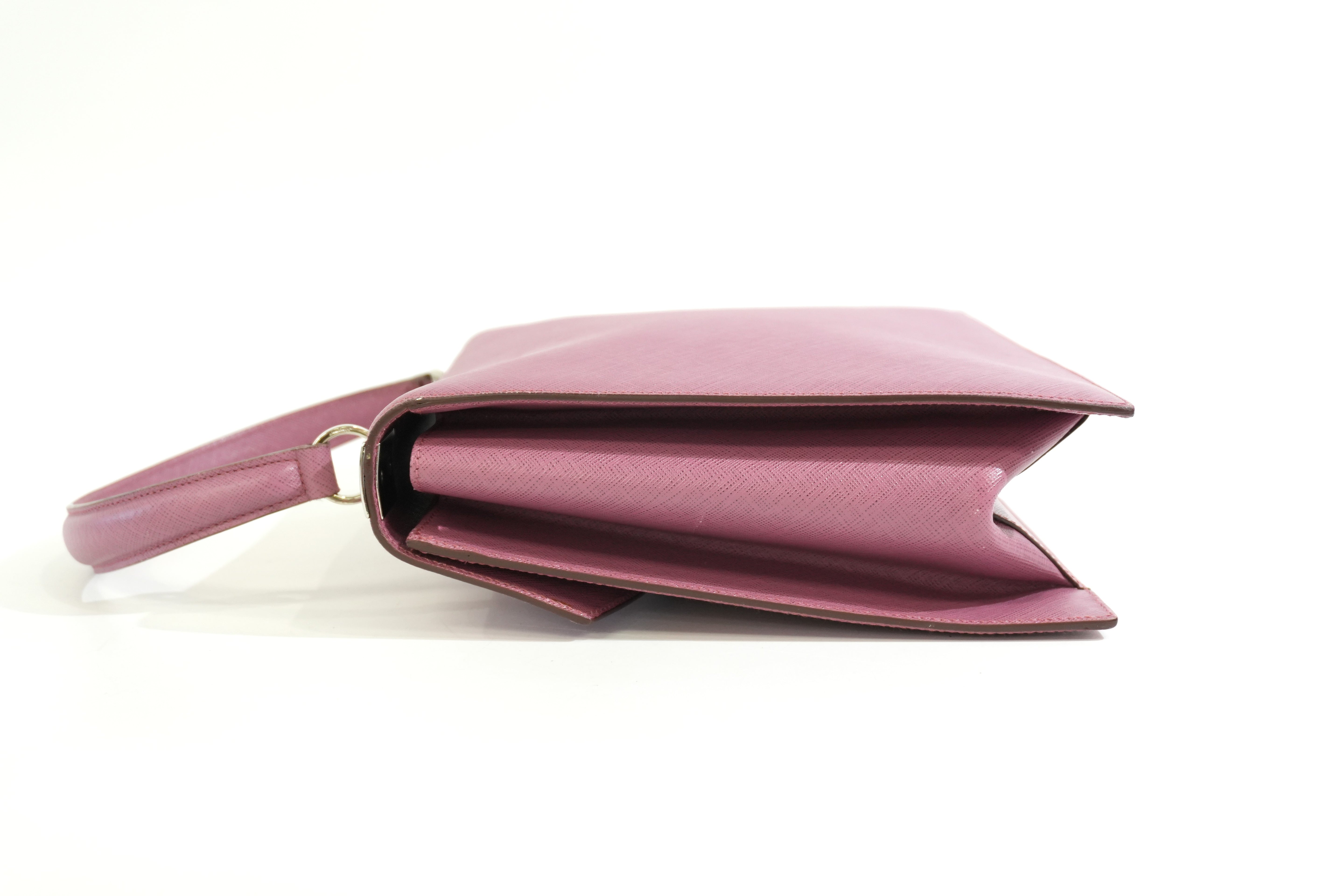 Pre-owned Ferragamo Top Handle Handbag Pink