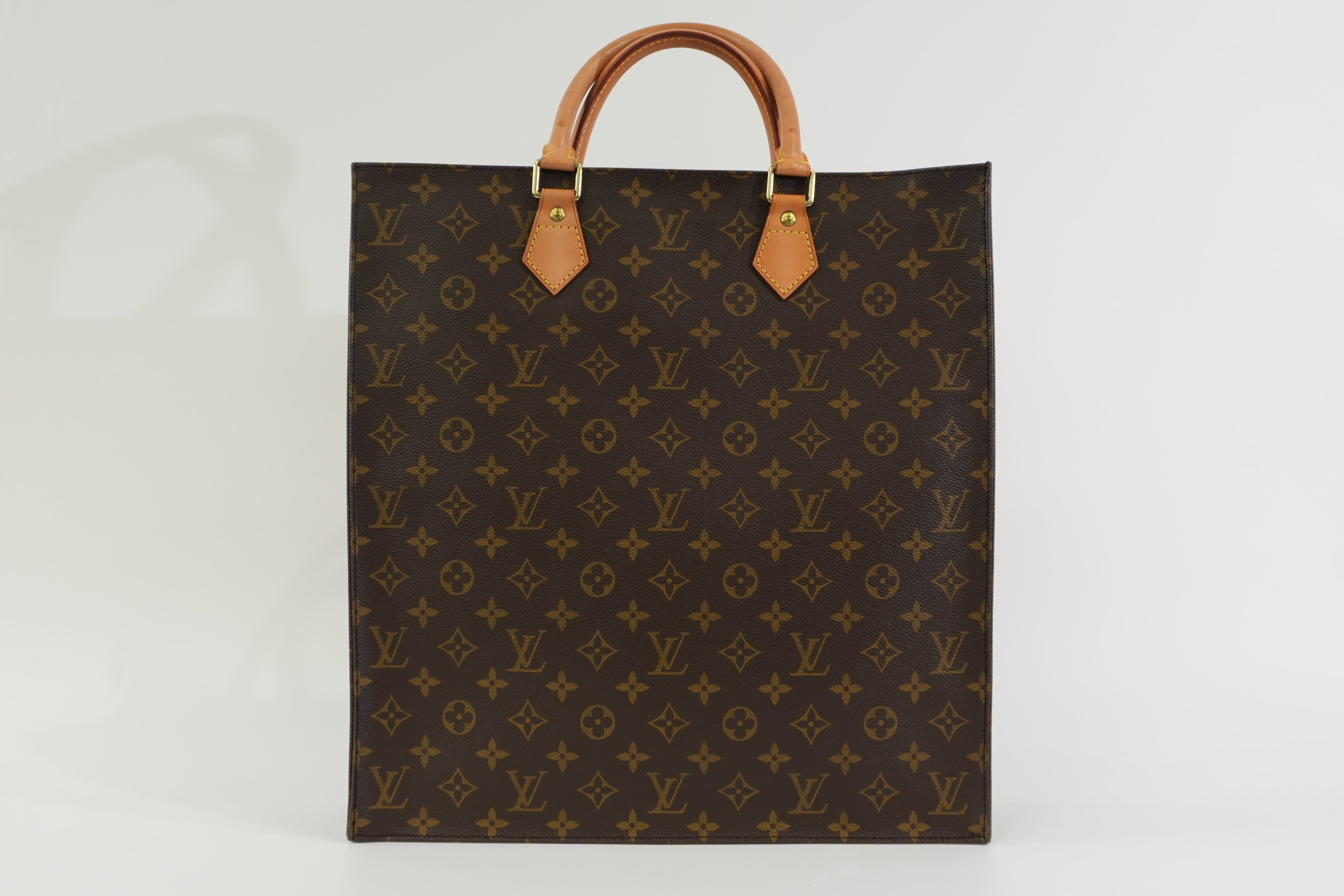 Pre-owned Louis Vuitton Monogram Sac Plat Handbag