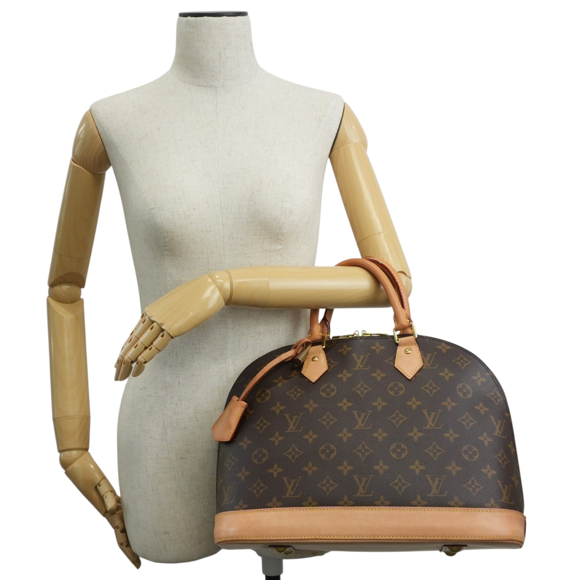 Louis Vuitton Monogram Alma PM Handbag Used