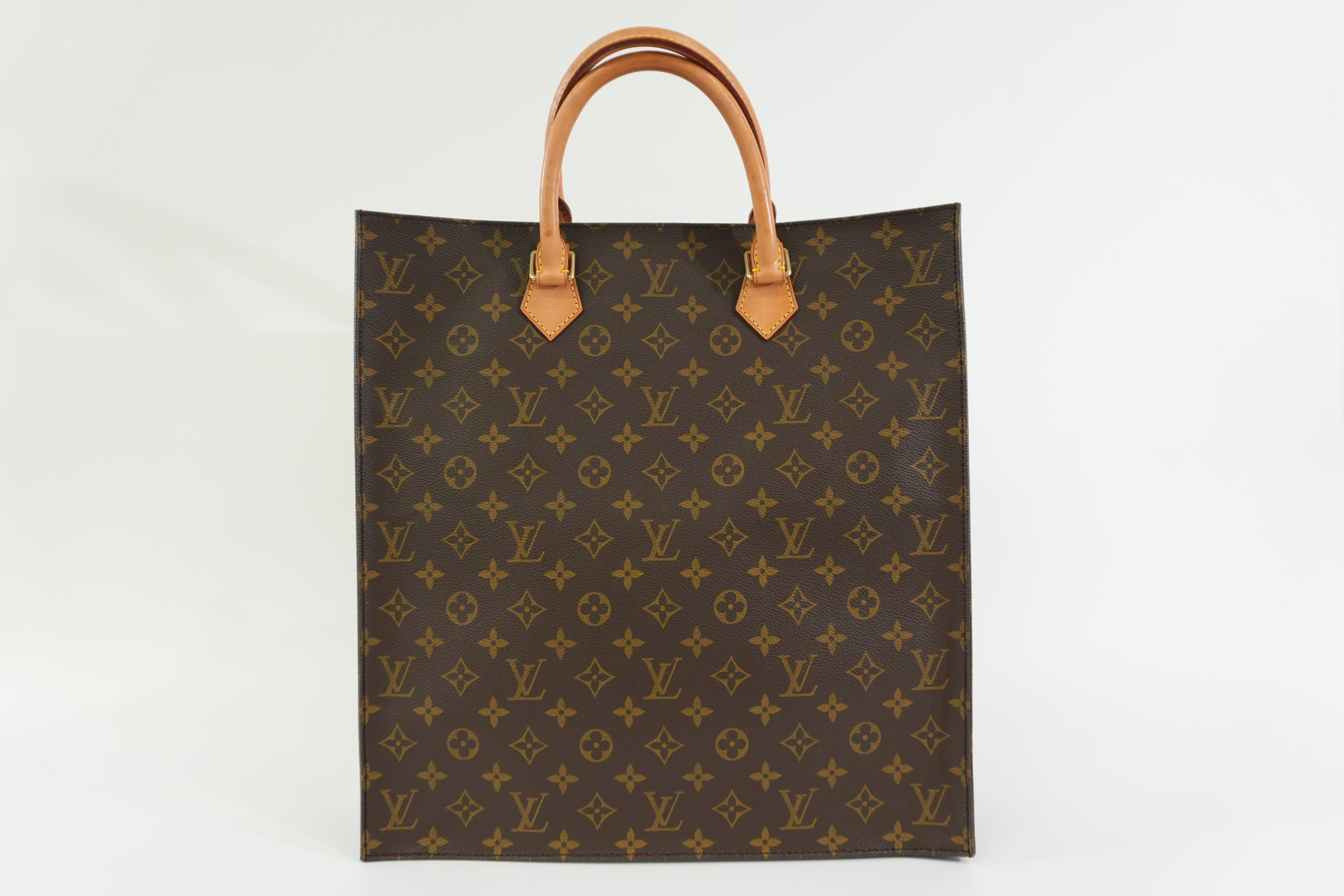 Pre-owned Louis Vuitton Monogram Sac Plat Handbag