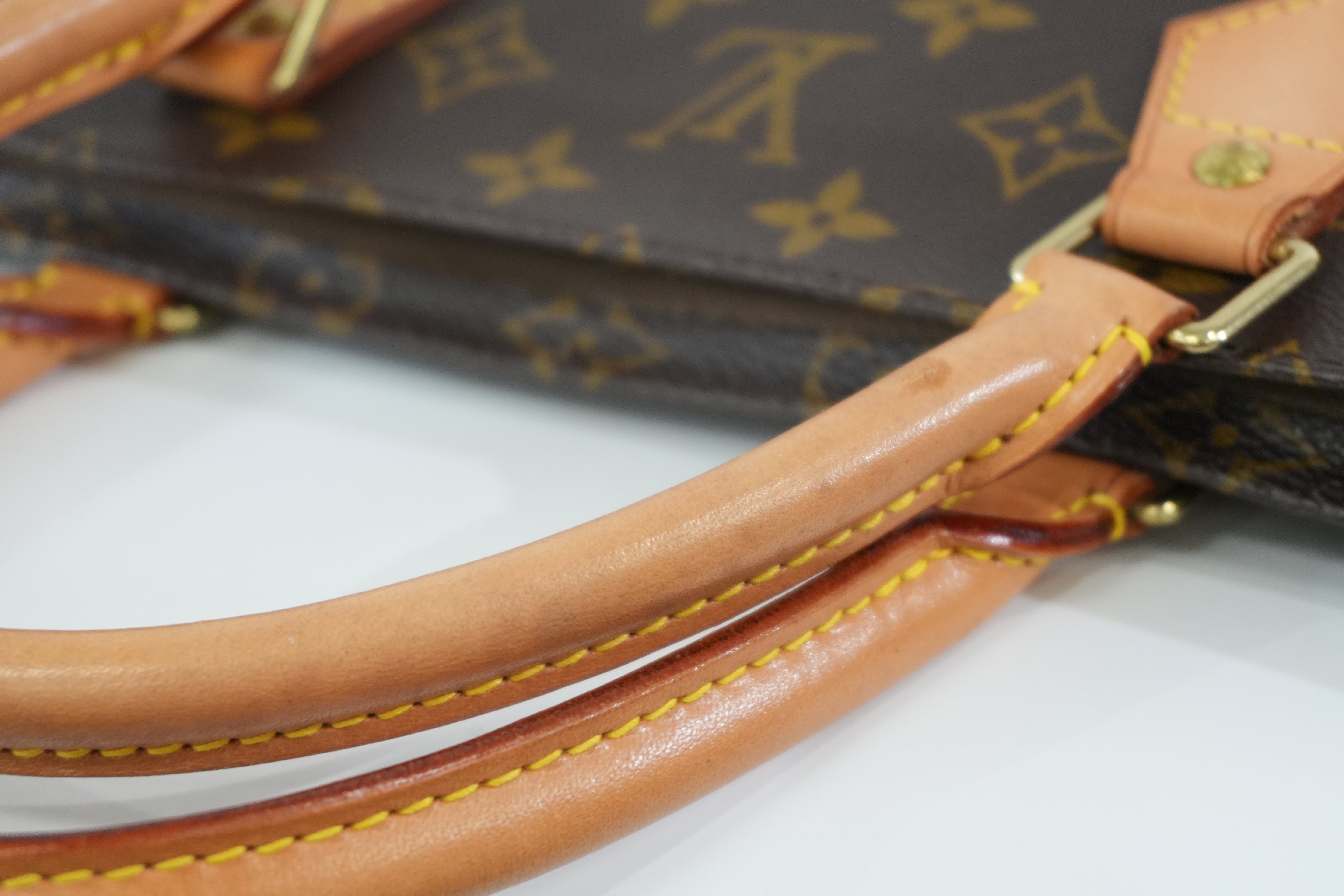 Pre-owned Louis Vuitton Monogram Sac Plat Handbag