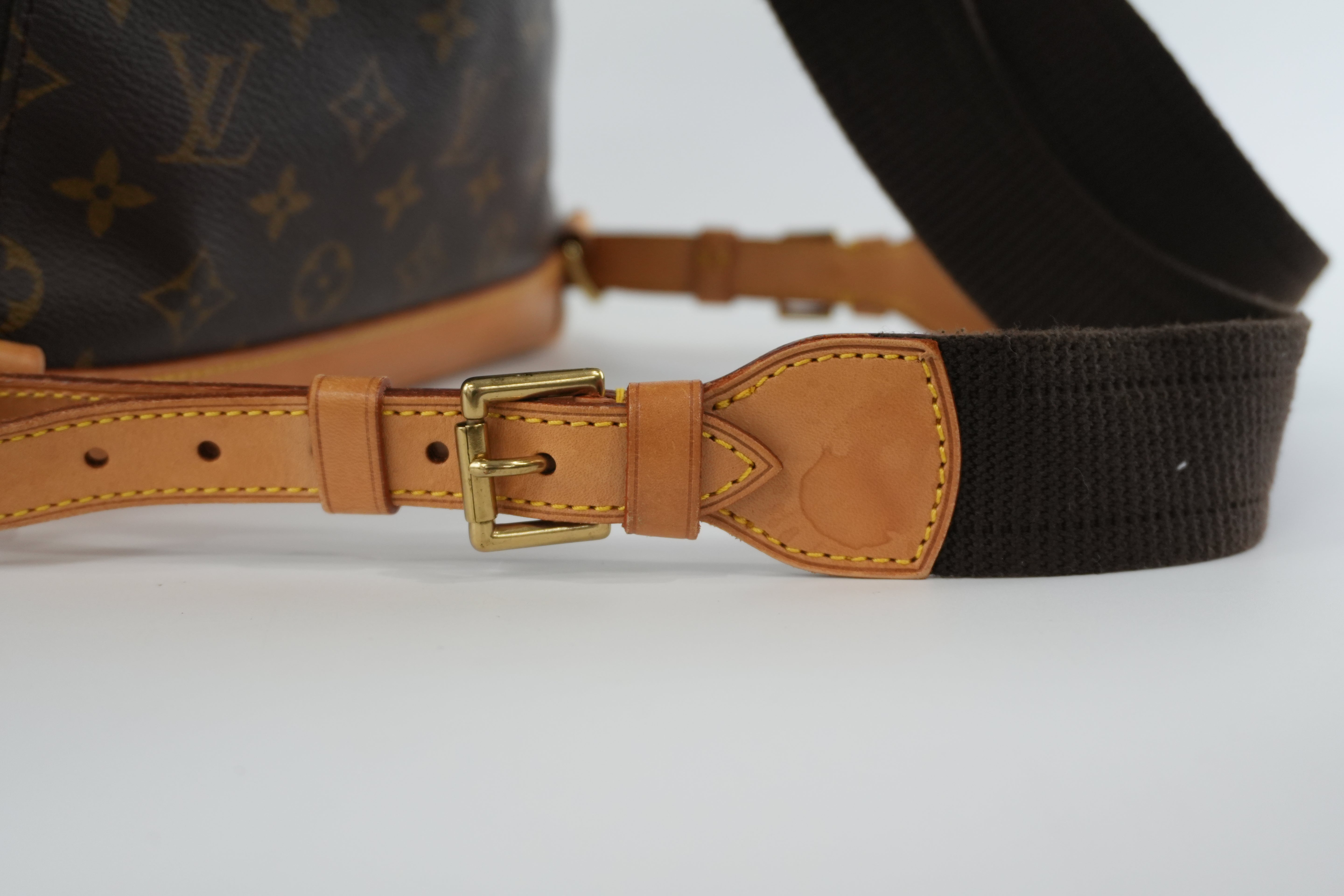 Pre-owned Louis Vuitton Monogram Montsouris GM Backpack Used