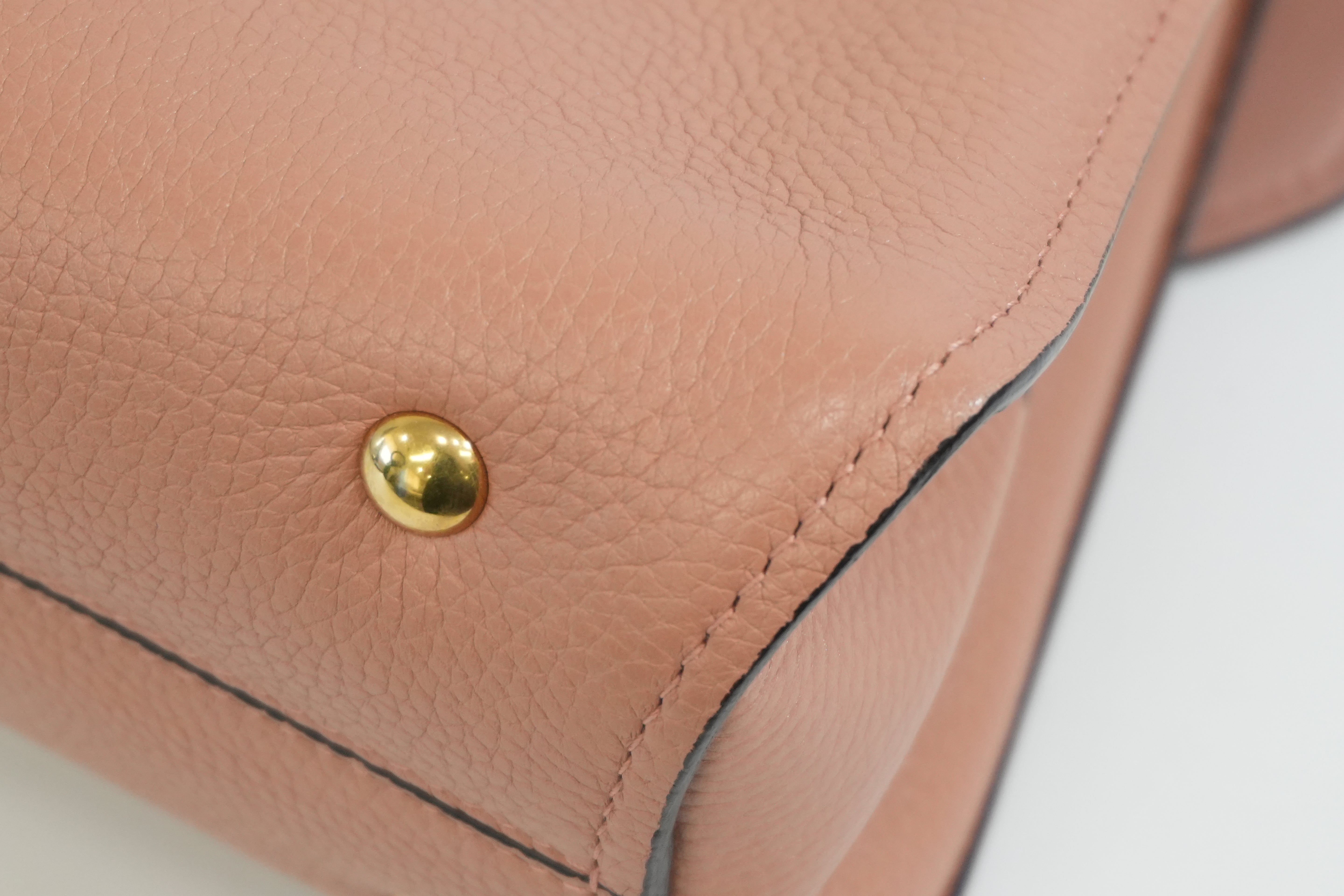 Pre-owned Ferragamo Two Way Shoulder Bag Salmon Pink