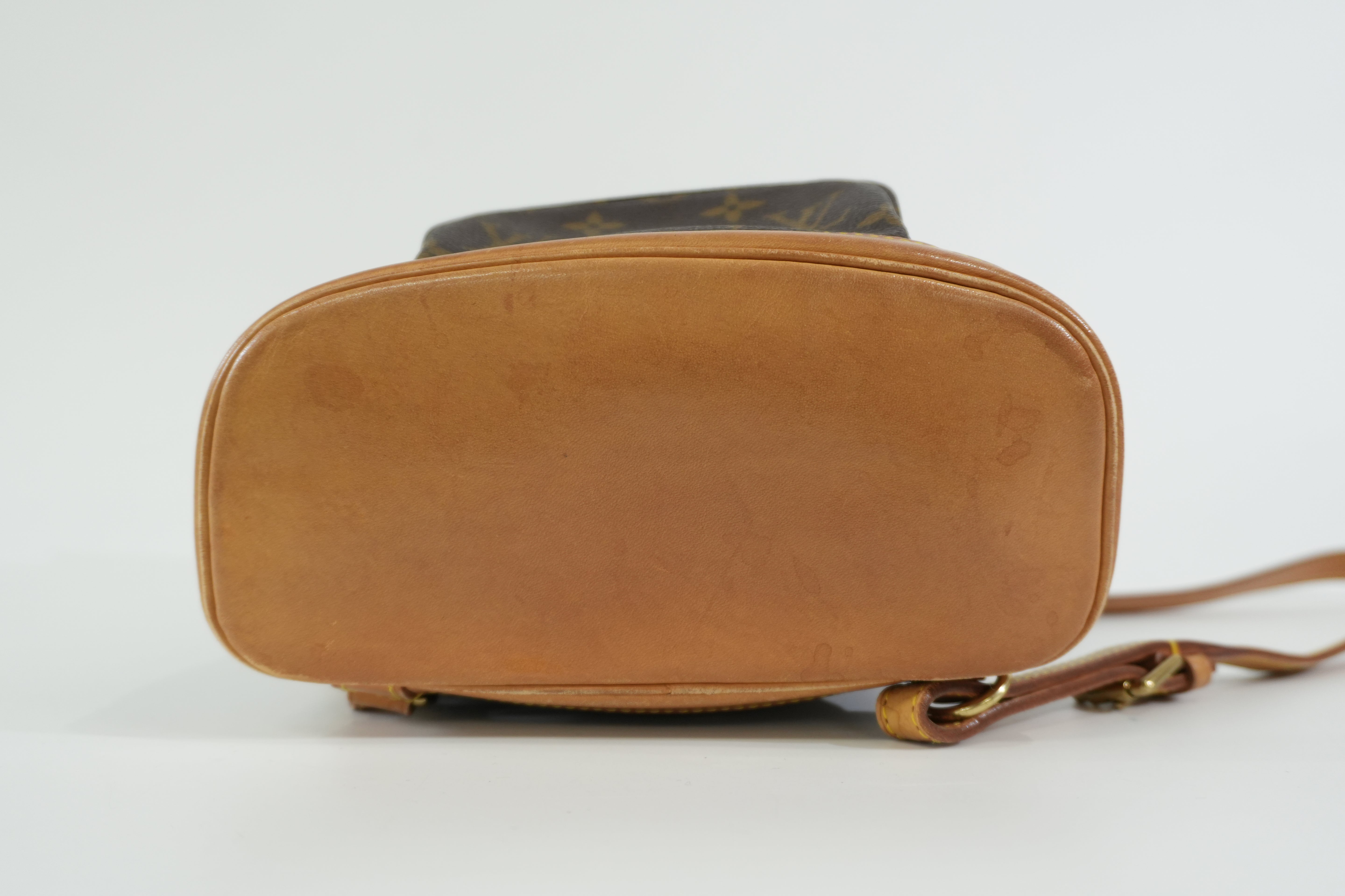 Pre-owned Louis Vuitton Monogram Montsouris PM Backpack