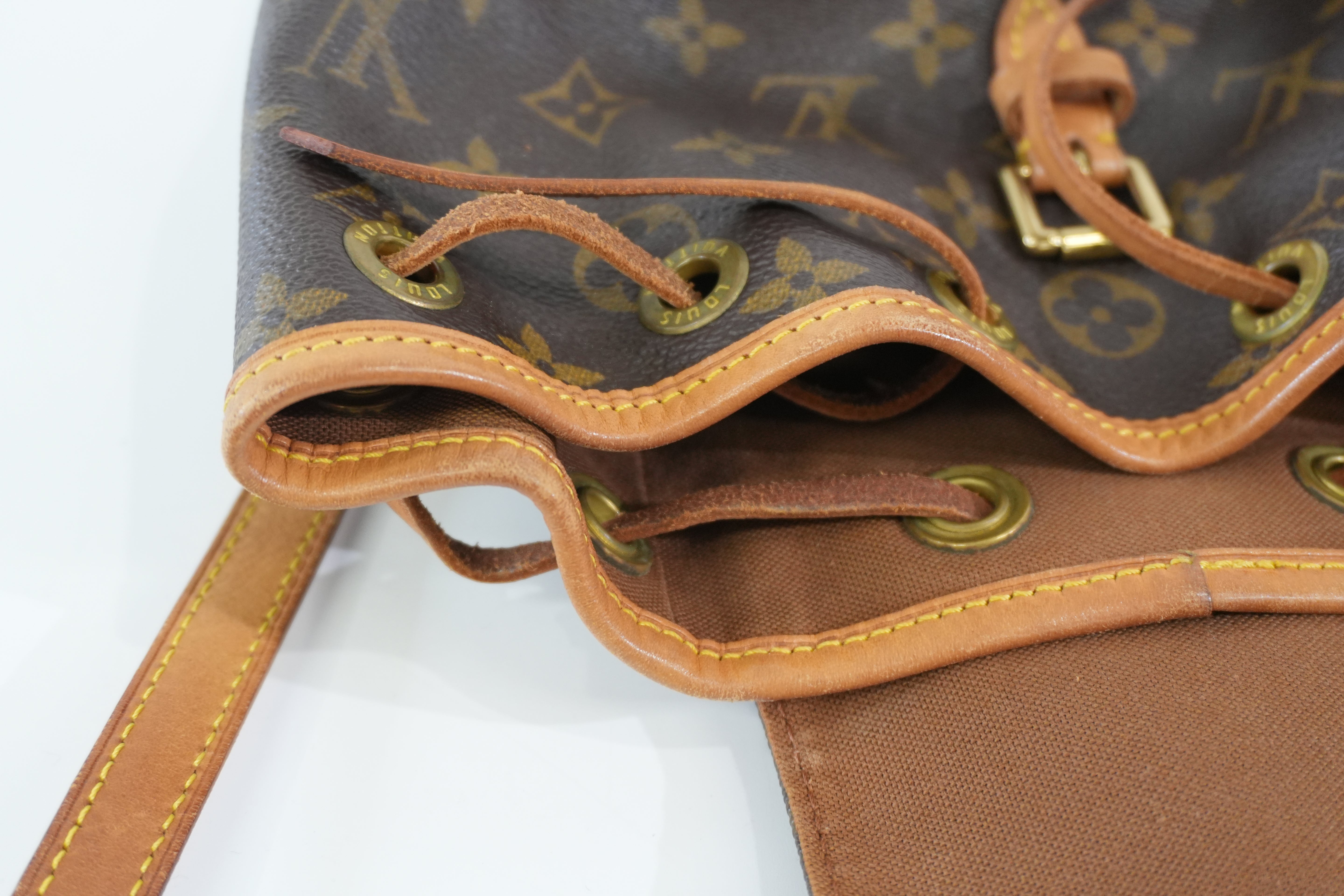 Pre-owned Louis Vuitton Monogram Montsouris PM Backpack