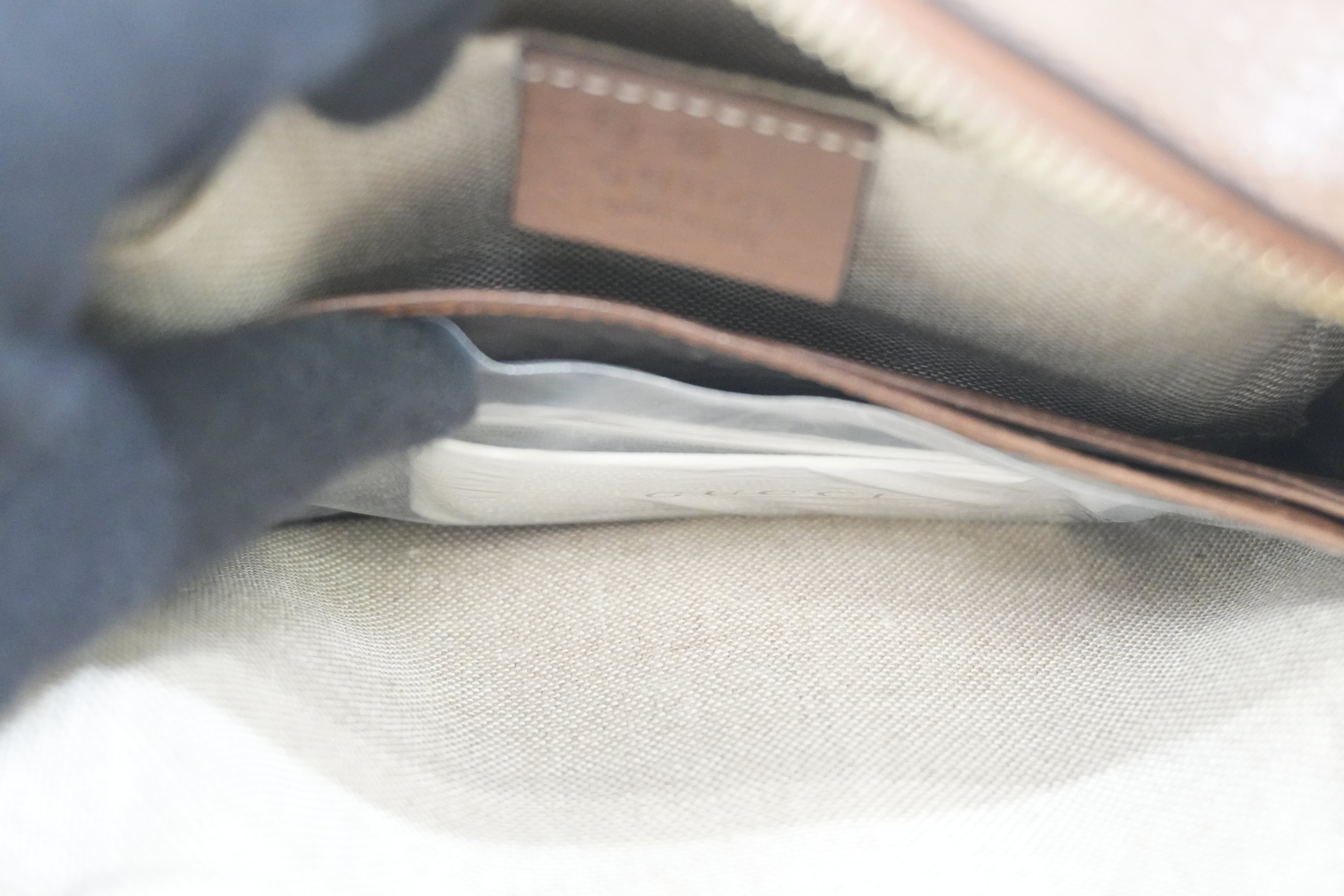 Pre-owned Gucci Camera Disco Shoulder Bag Brown