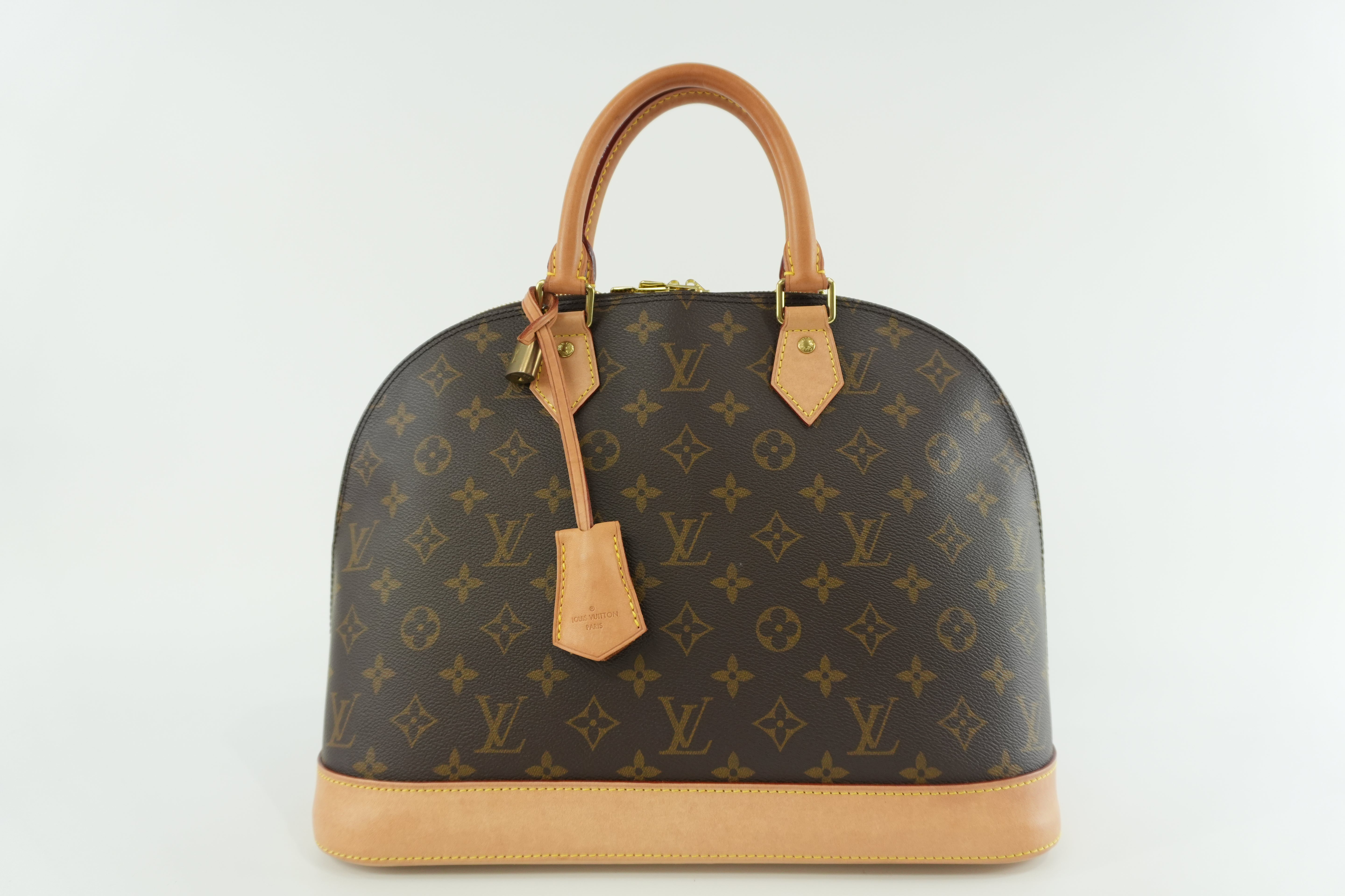 Louis Vuitton Monogram Alma PM Handbag Used