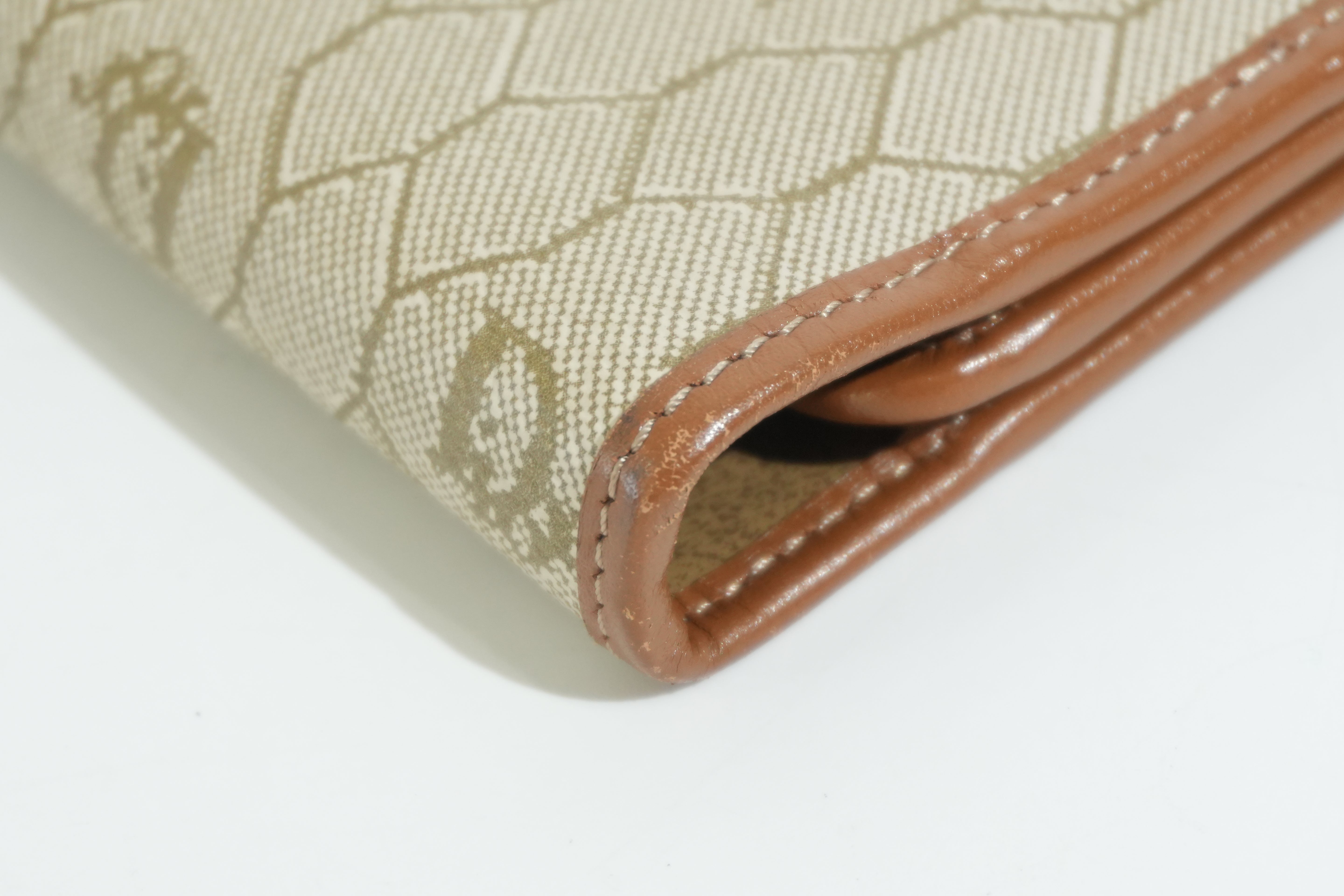 Pre-owned Dior Honeycomb Chain Shoulder Bag Brown