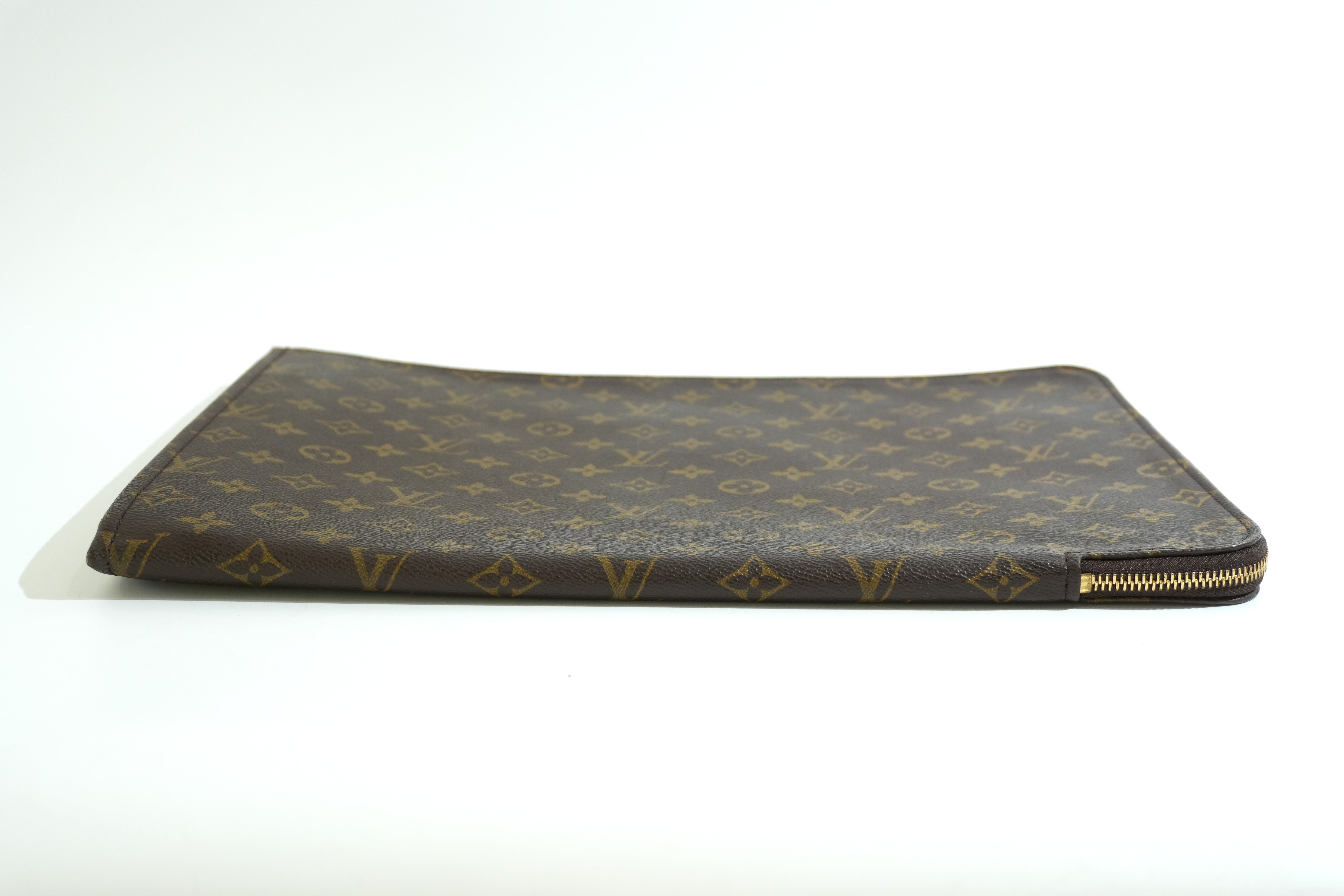 Pre-owned Louis Vuitton Monogram Porte Documents