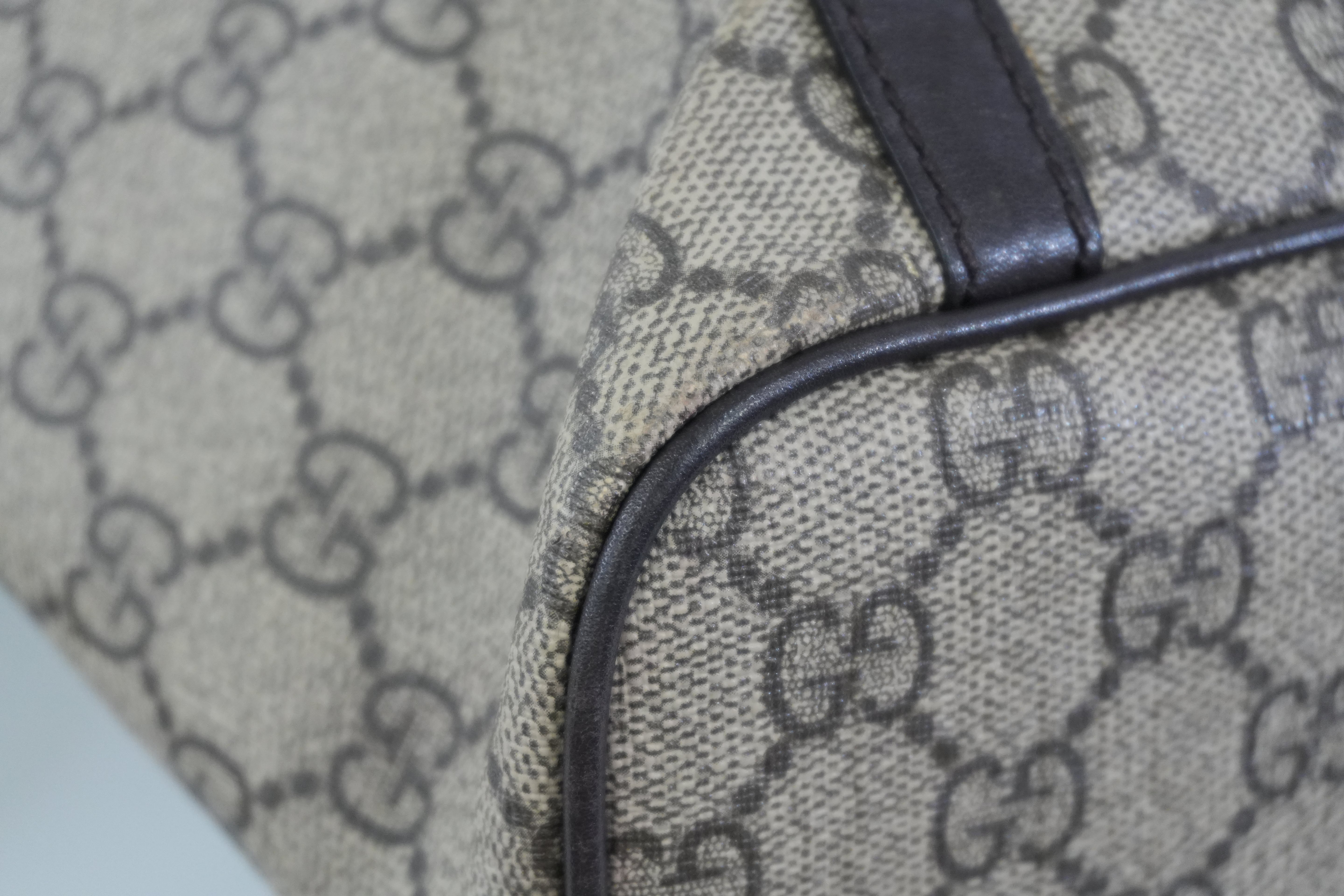 Pre-owned Gucci Guccisima Two Way Shoulder Bag Brown