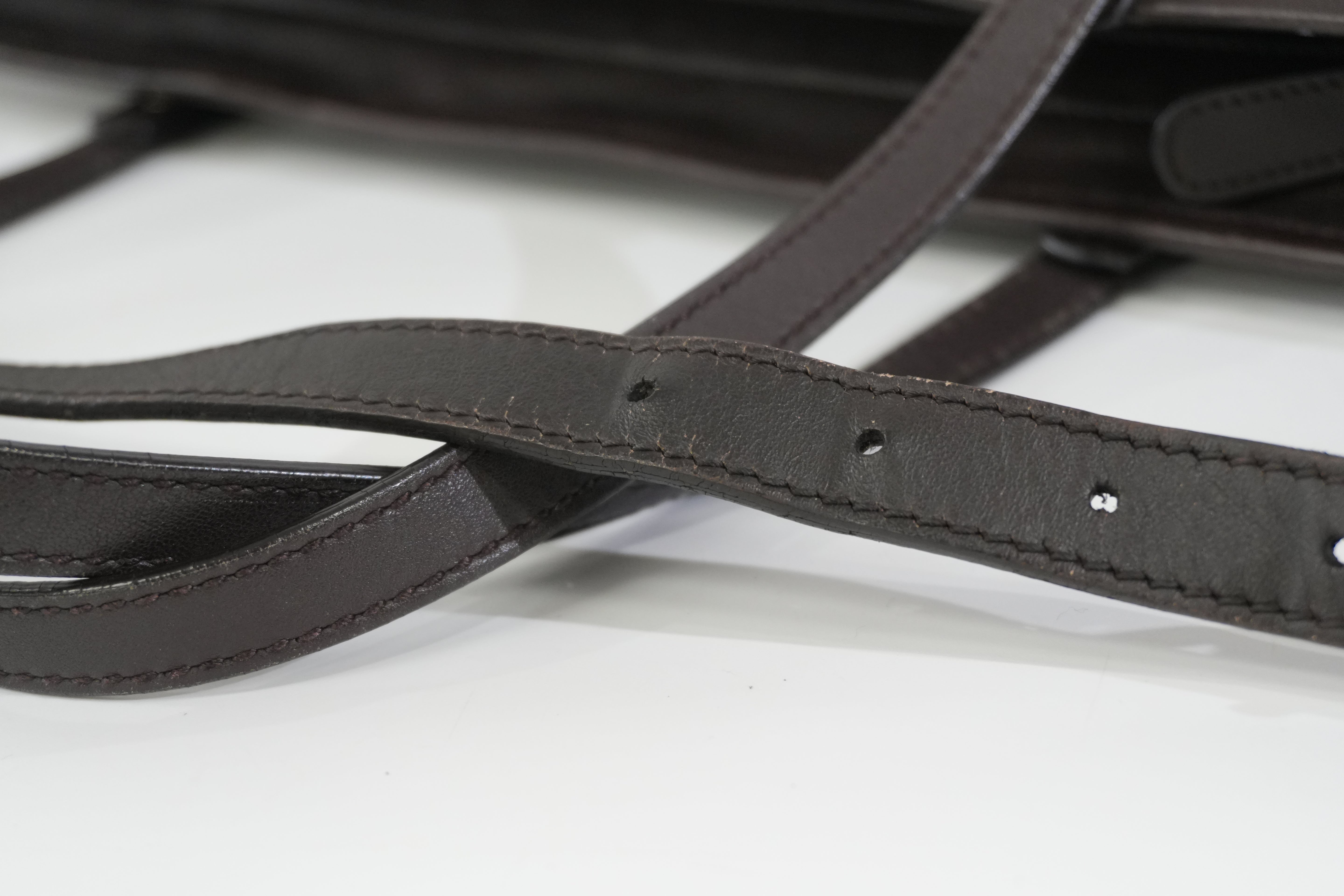 Pre-owned Gucci Guccisima Two Way Shoulder Bag Brown