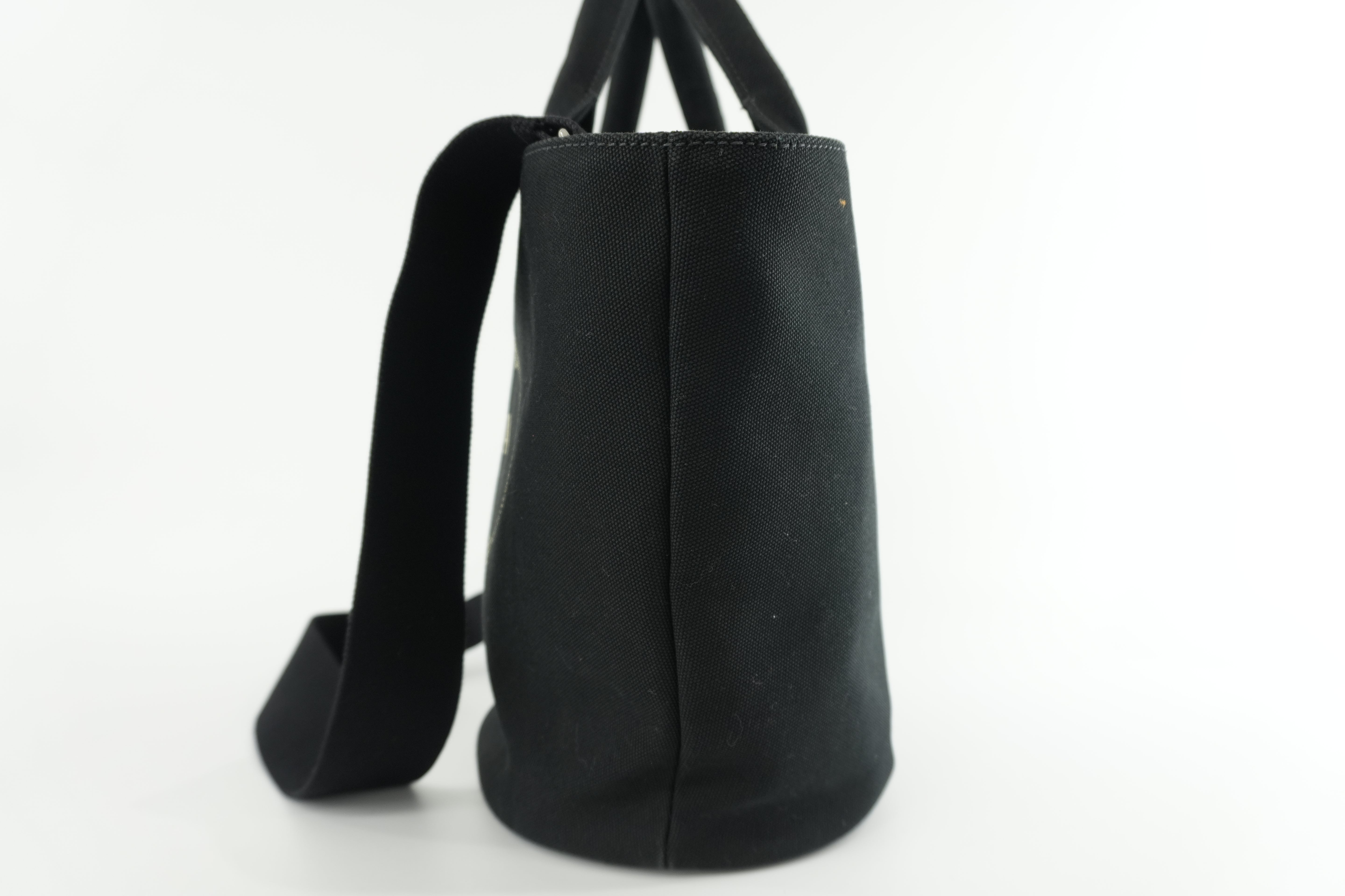 Prada Two Way Shoulder Bag Black Used