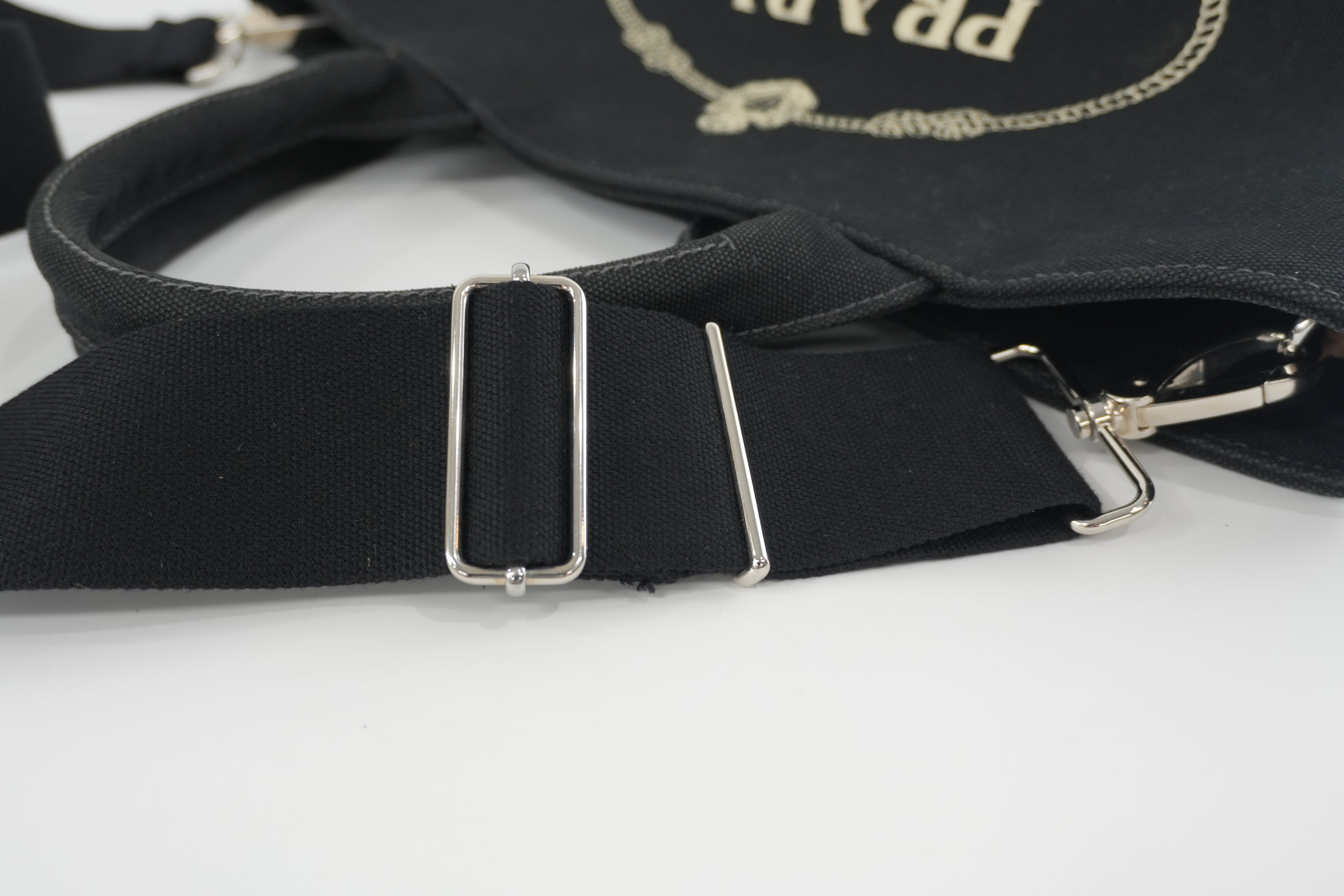 Prada Two Way Shoulder Bag Black Used