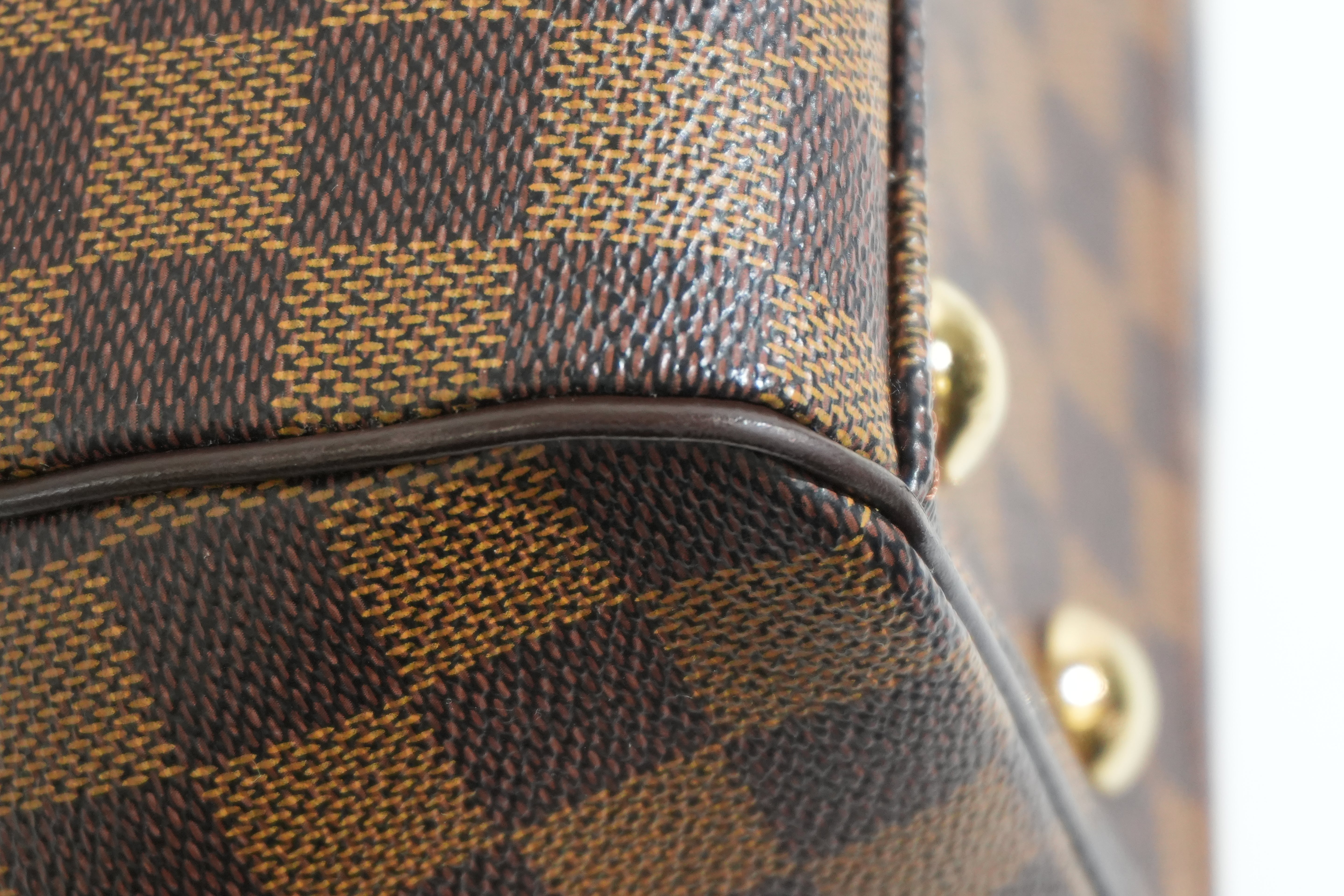 Pre-owned Louis Vuitton Damier Ebene Two Way Trevi PM Shoulder Bag