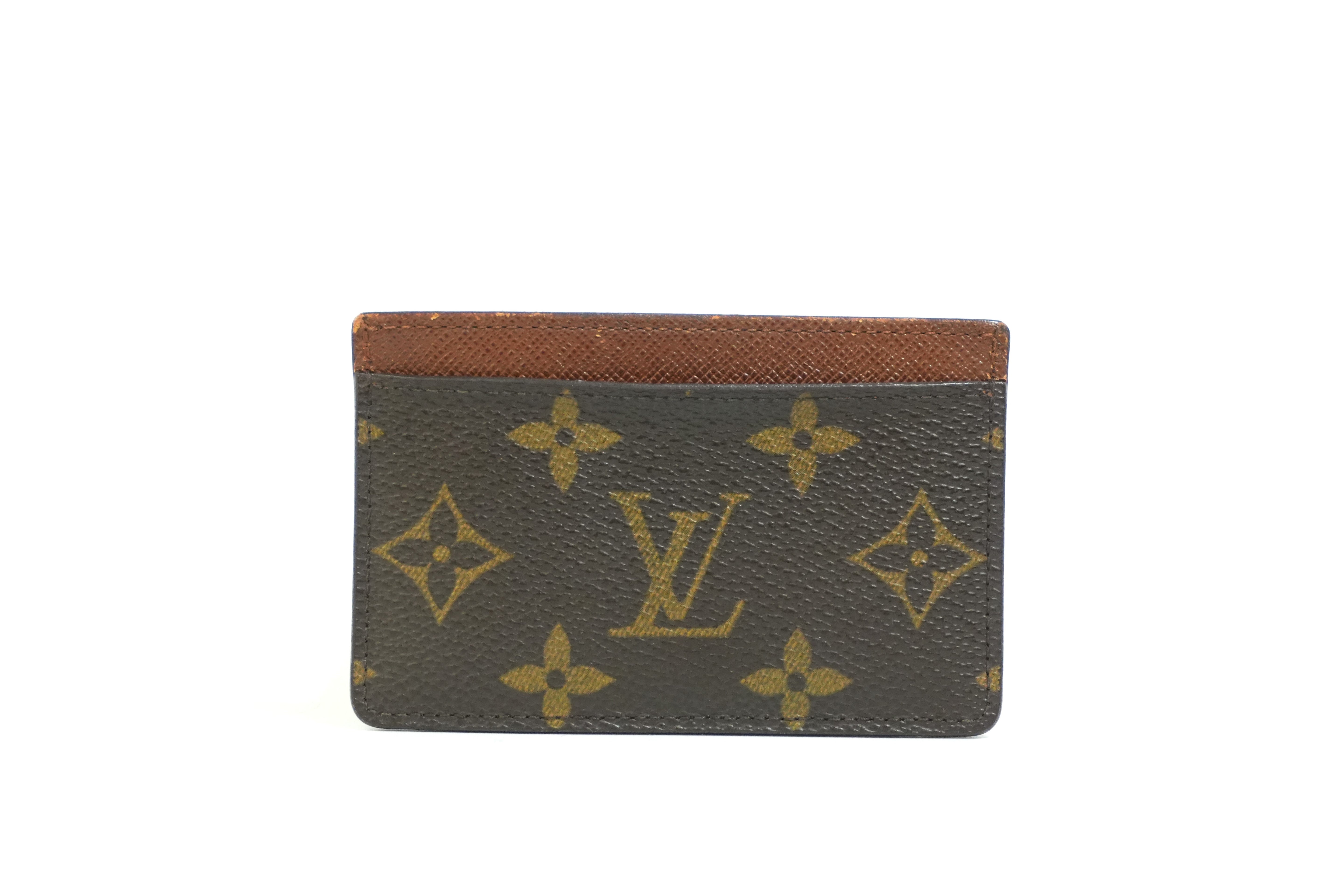Pre-owned Louis Vuitton Monogram Card Case