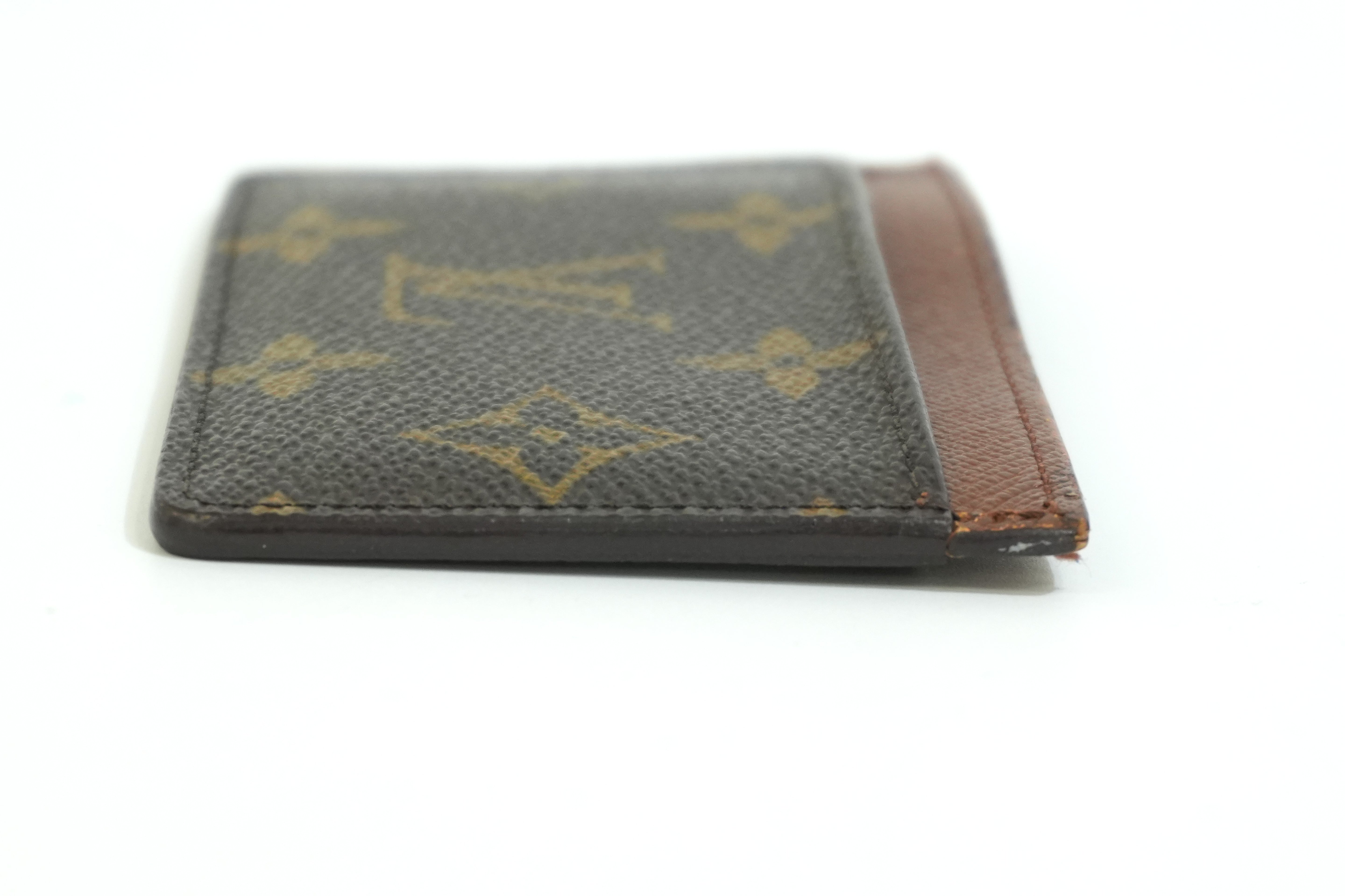 Pre-owned Louis Vuitton Monogram Card Case