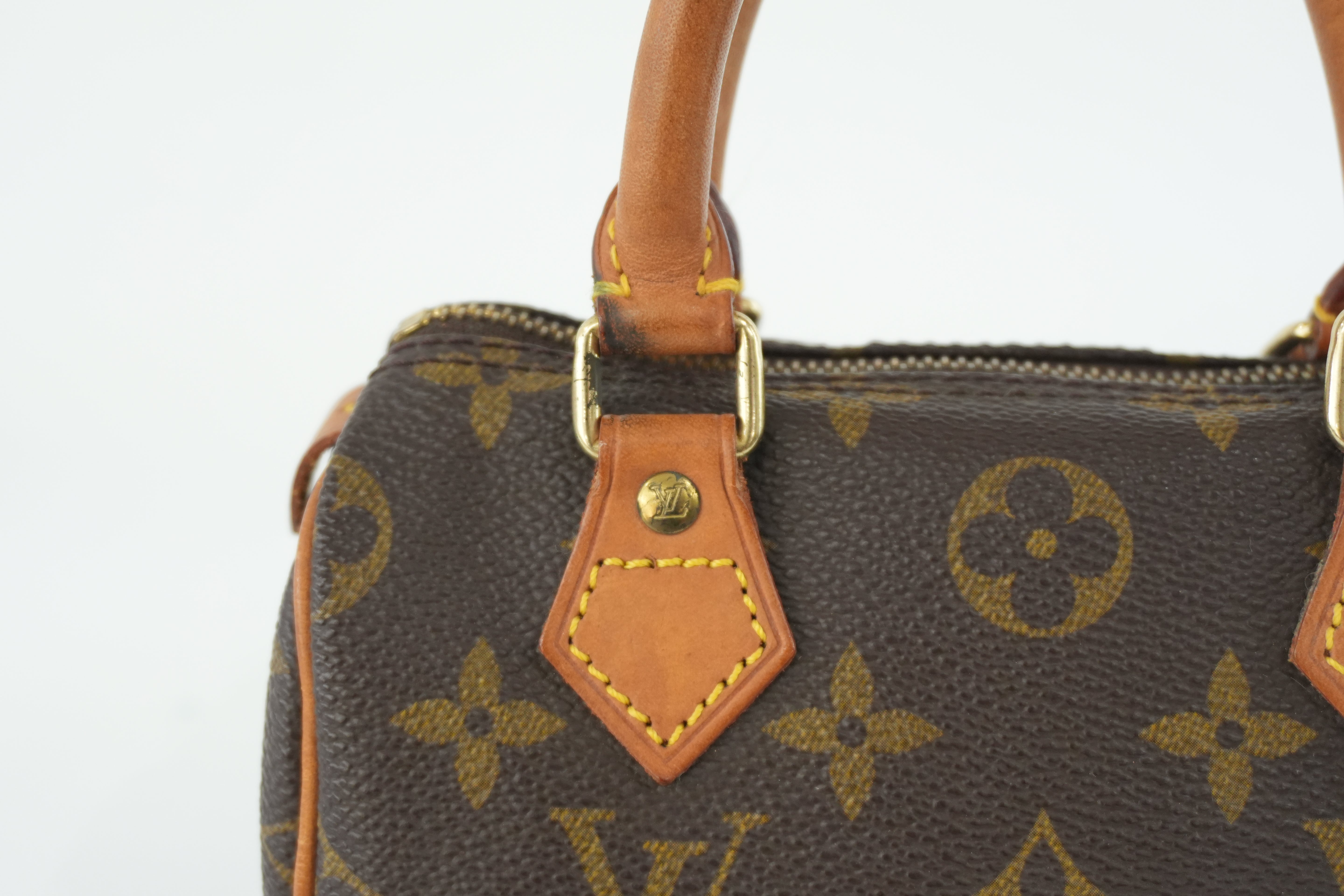 Louis Vuitton Monogram Mini Speedy Used