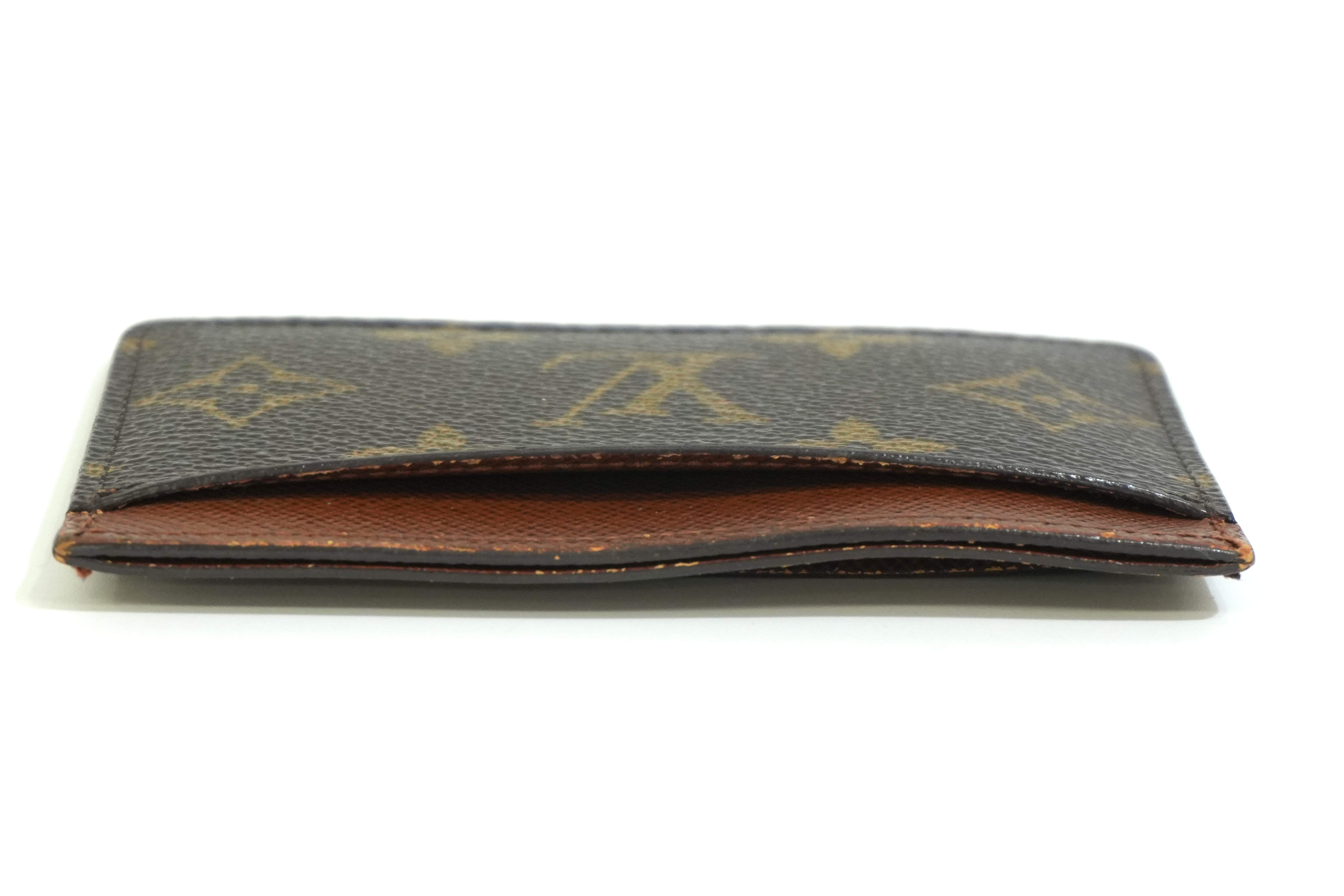 Pre-owned Louis Vuitton Monogram Card Case