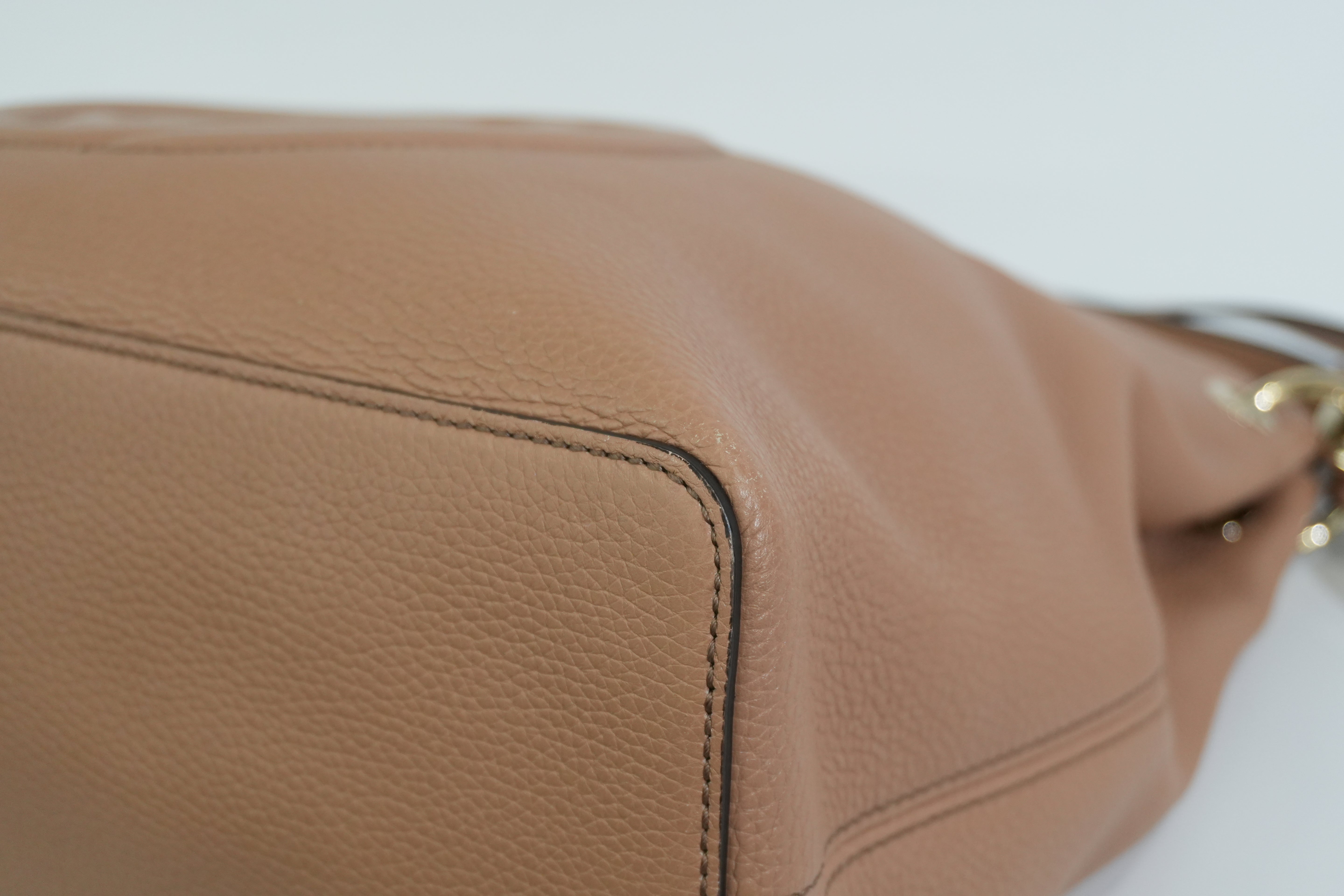 Pre-owned Gucci Soho Two Way Shoulder Bag Porcelain Rose