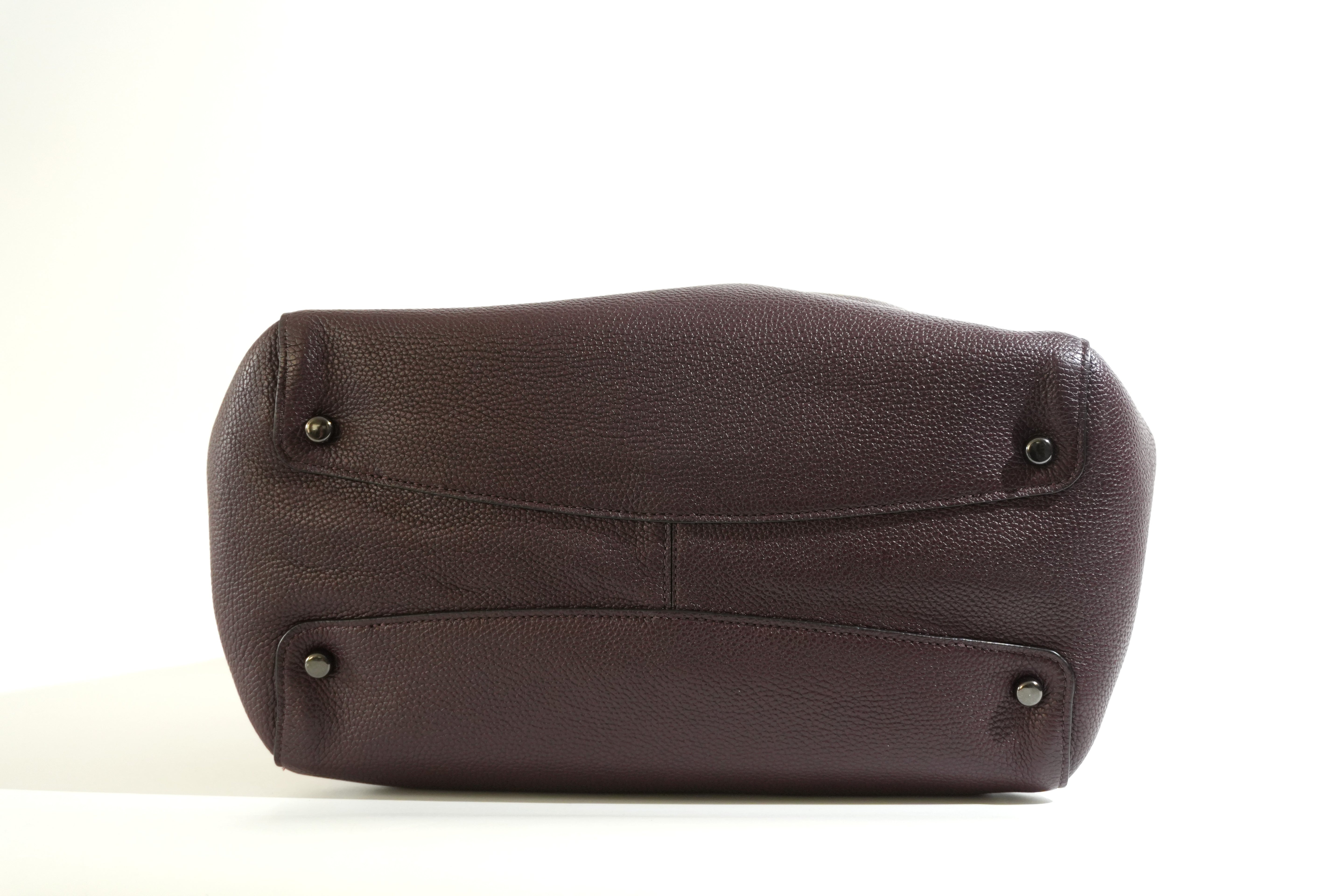 Pre-owned Coach Tote Bag Purple
