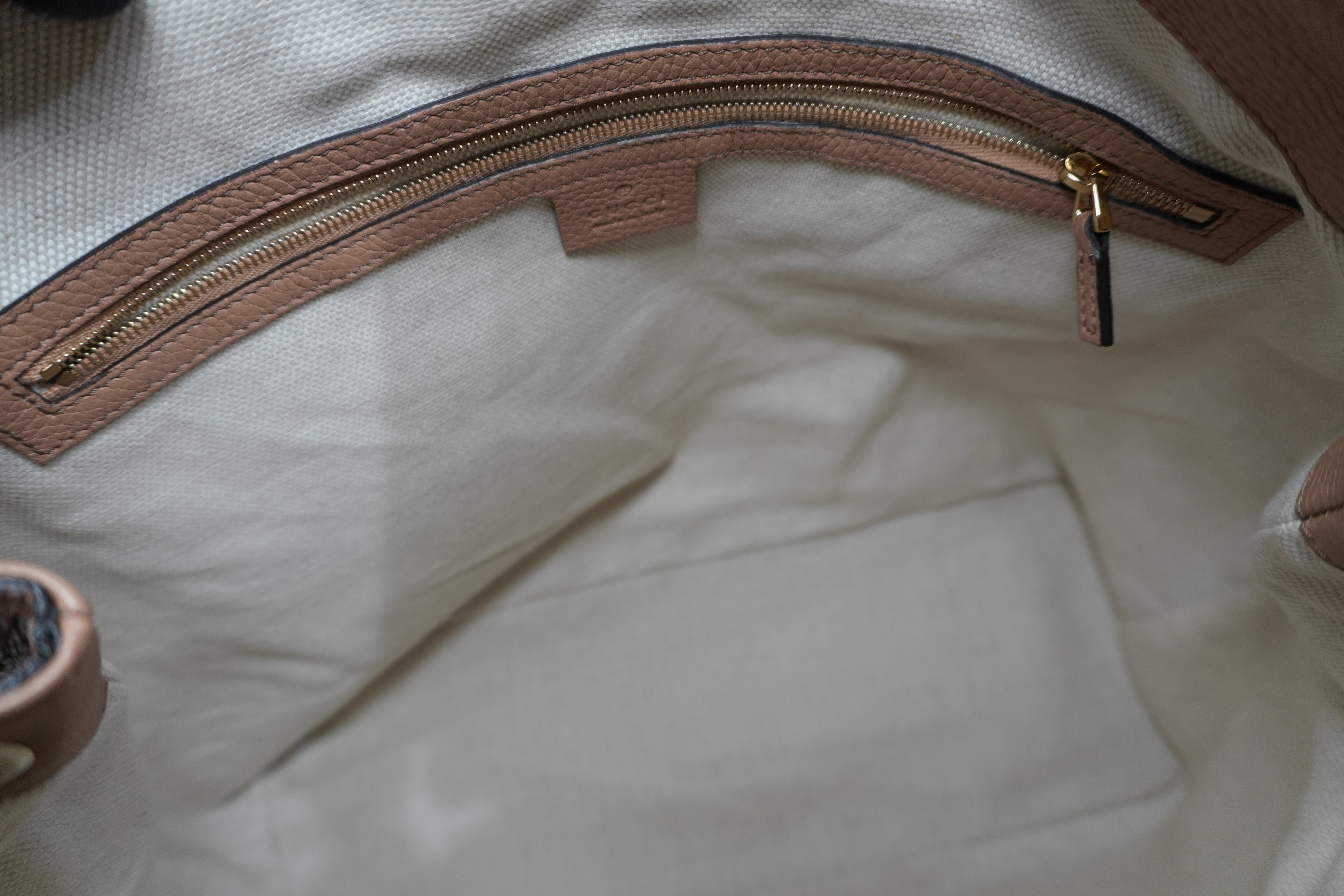 Pre-owned Gucci Soho Two Way Shoulder Bag Porcelain Rose