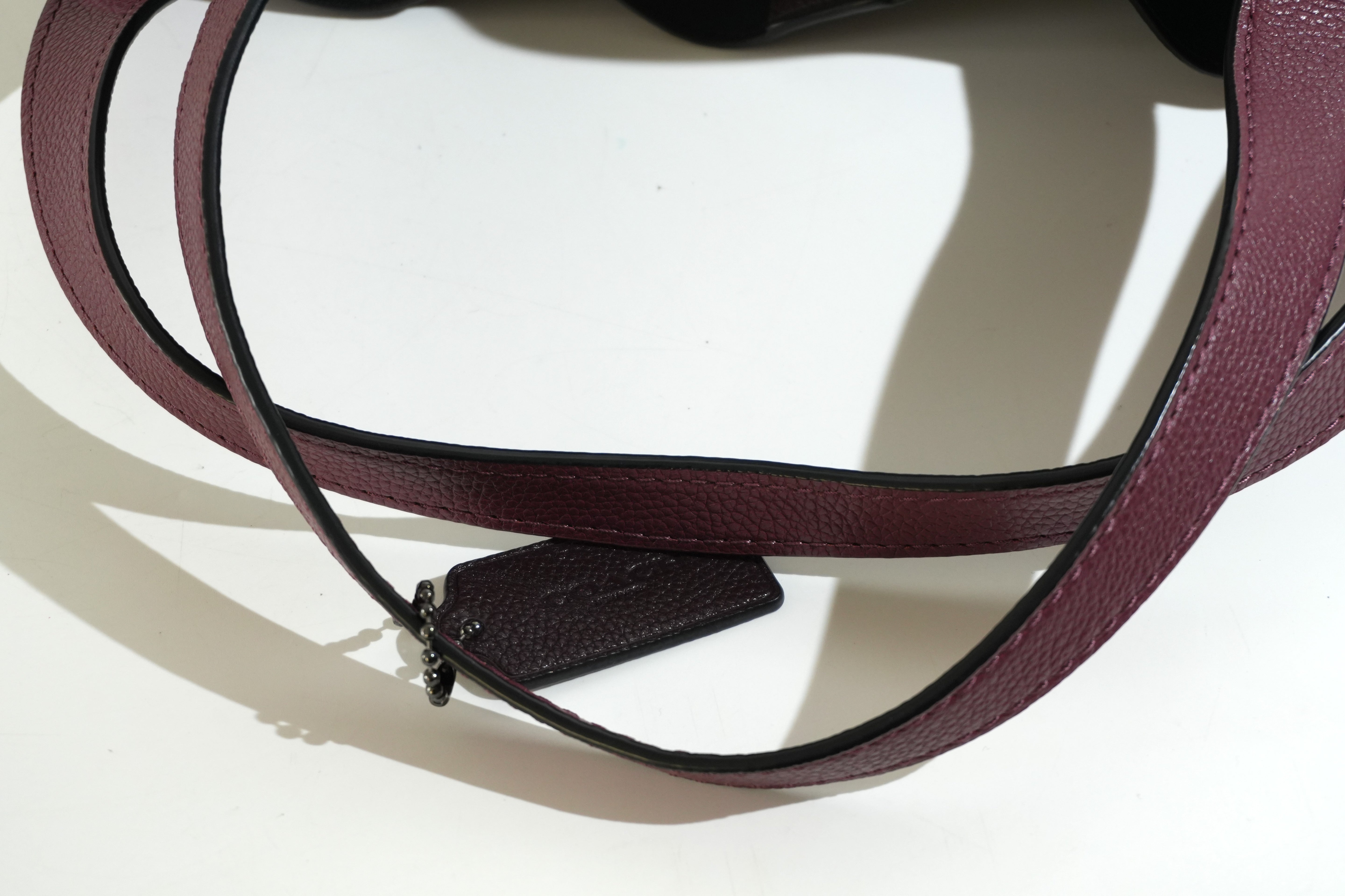 Pre-owned Coach Tote Bag Purple