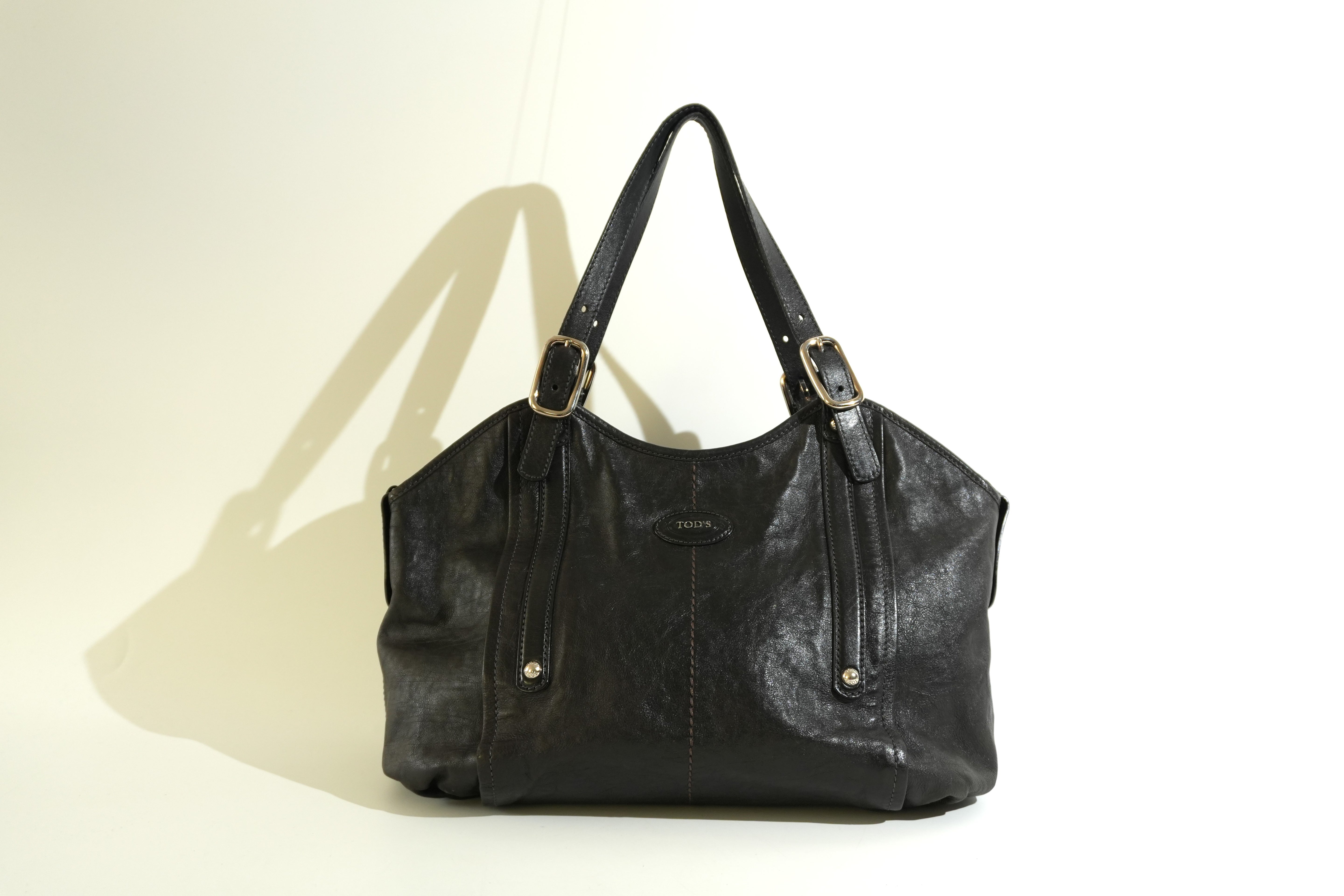 Pre-owned Tods Tote Bag Black