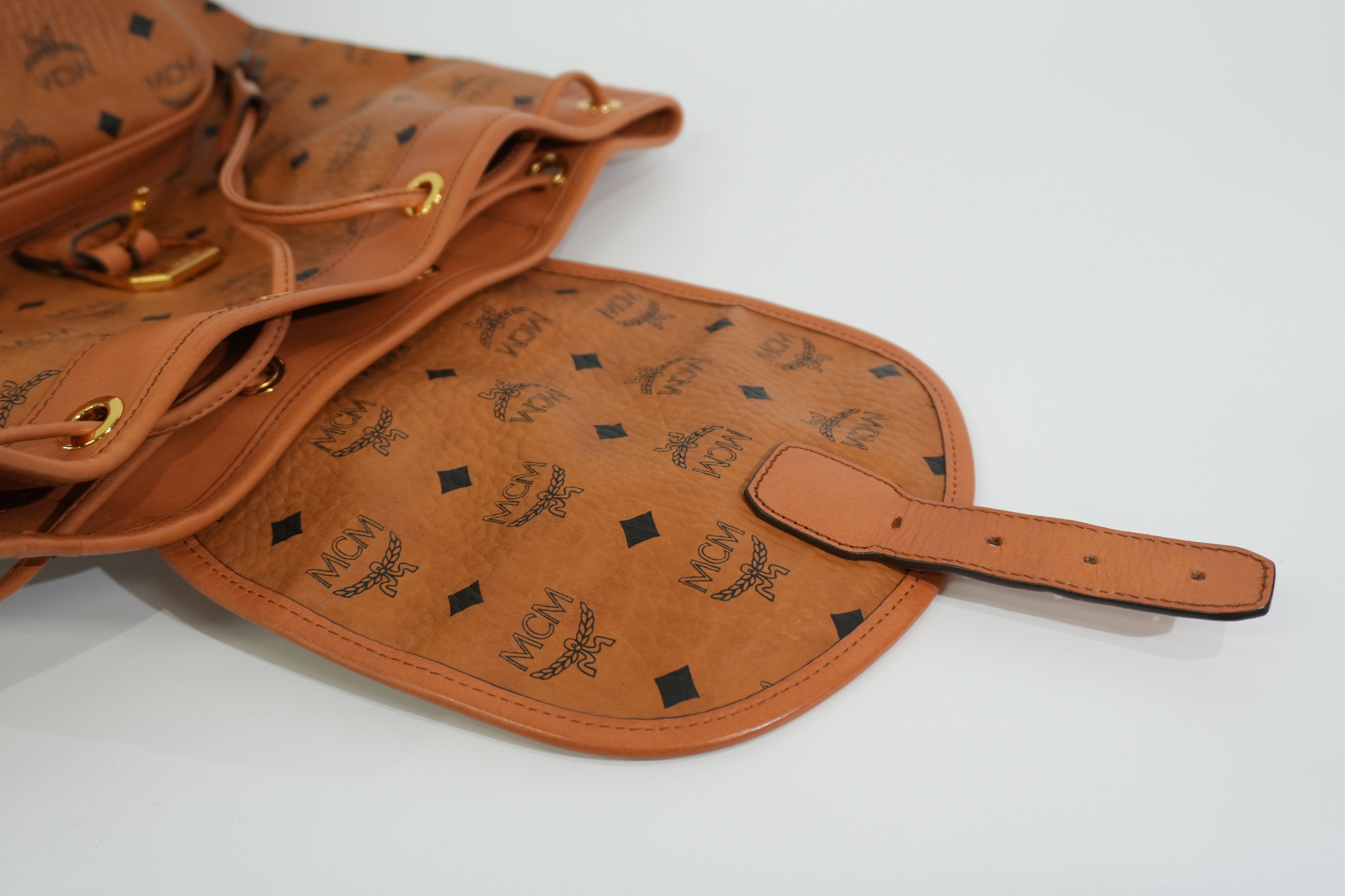 Pre-owned MCM Backpack Cognac