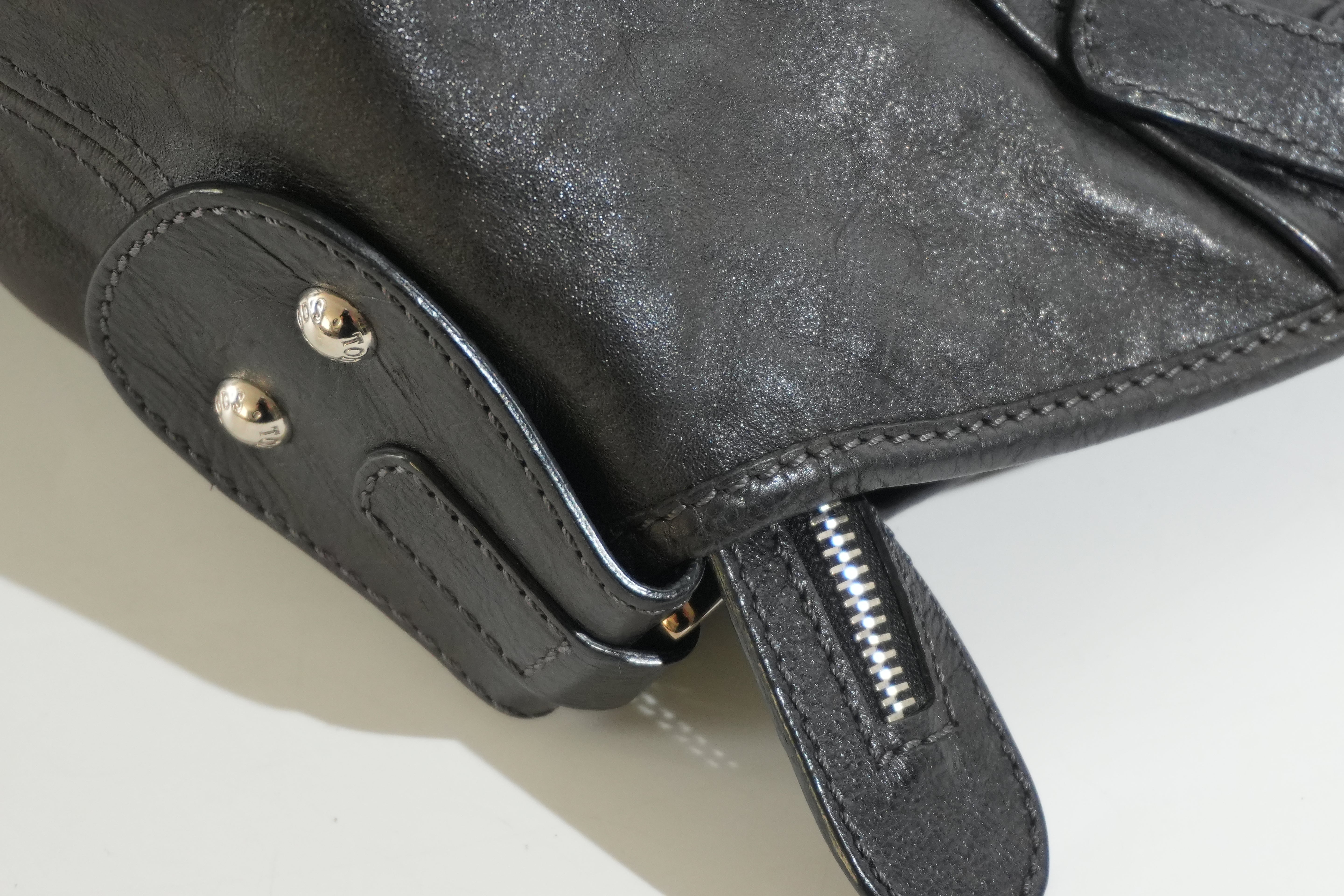 Pre-owned Tods Tote Bag Black