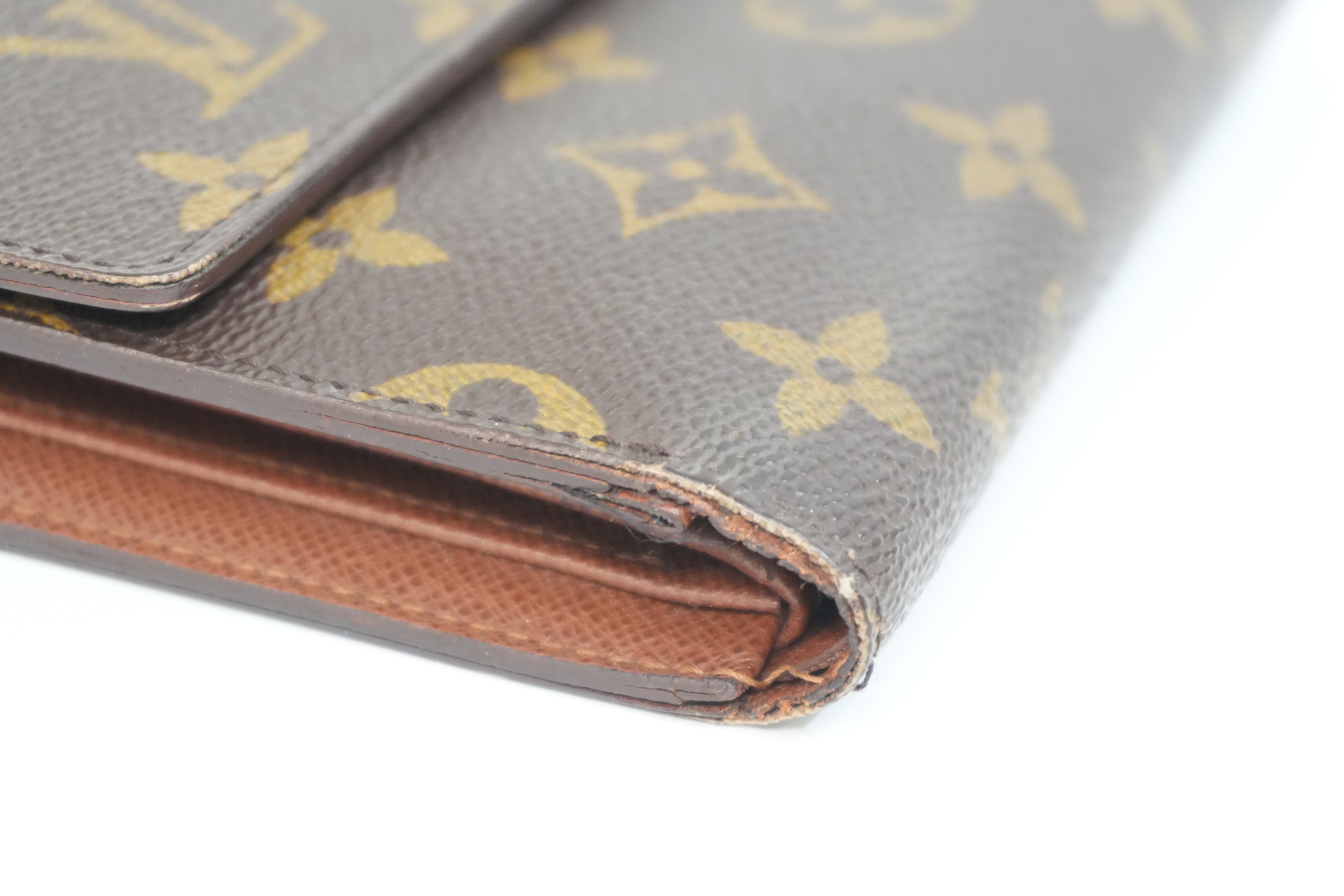 Pre-owned Louis Vuitton Monogram Short Wallet
