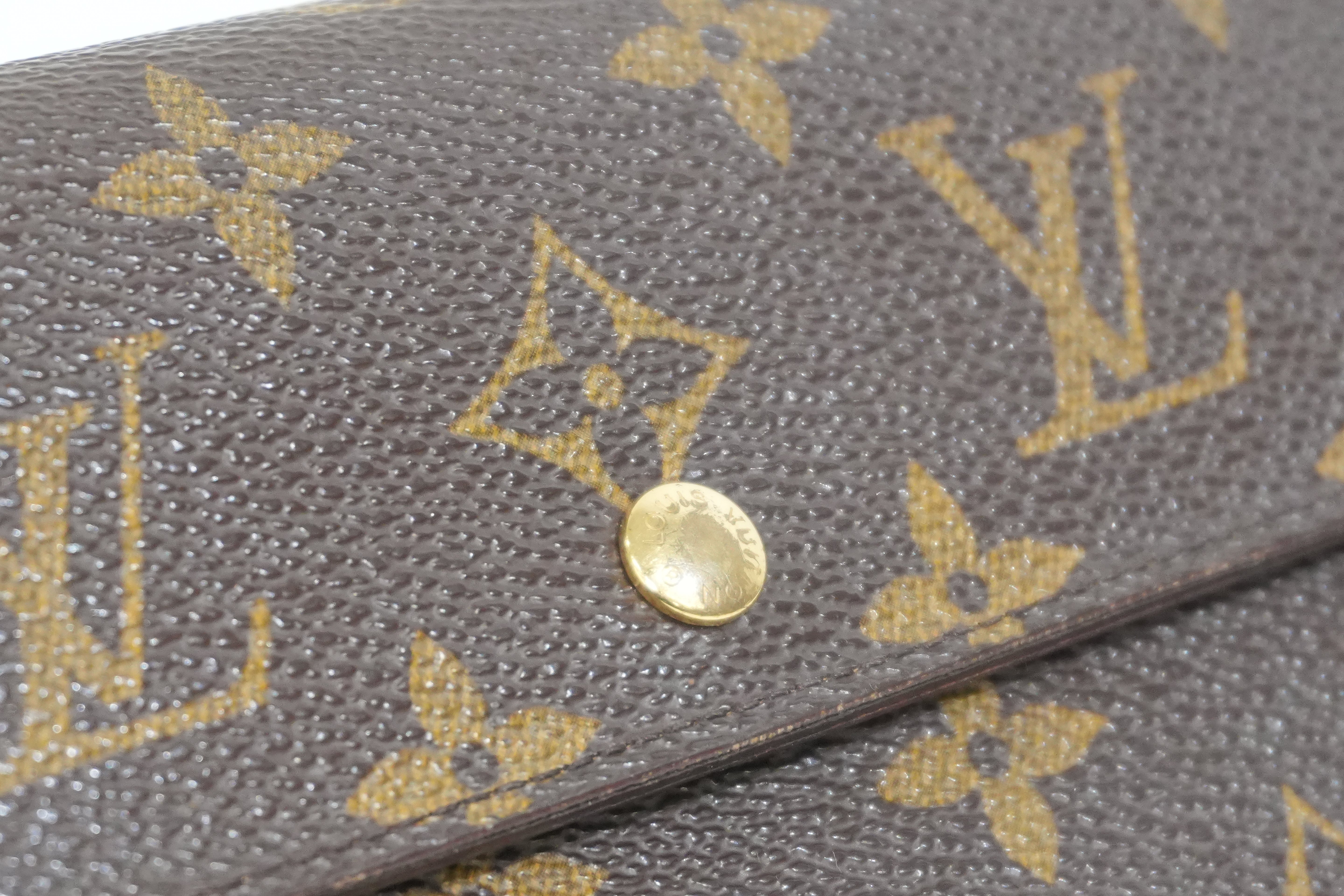 Pre-owned Louis Vuitton Monogram Short Wallet